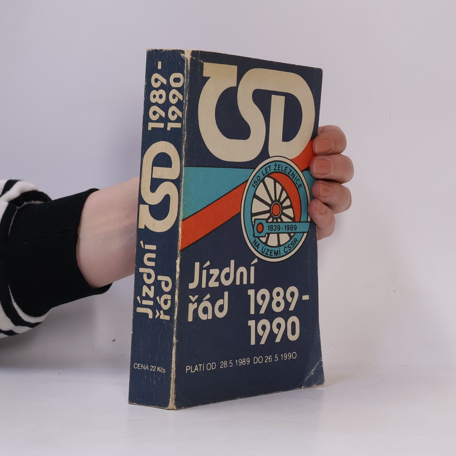 Autorenkollektiv Jízdní řád ČSD 1989-1990
