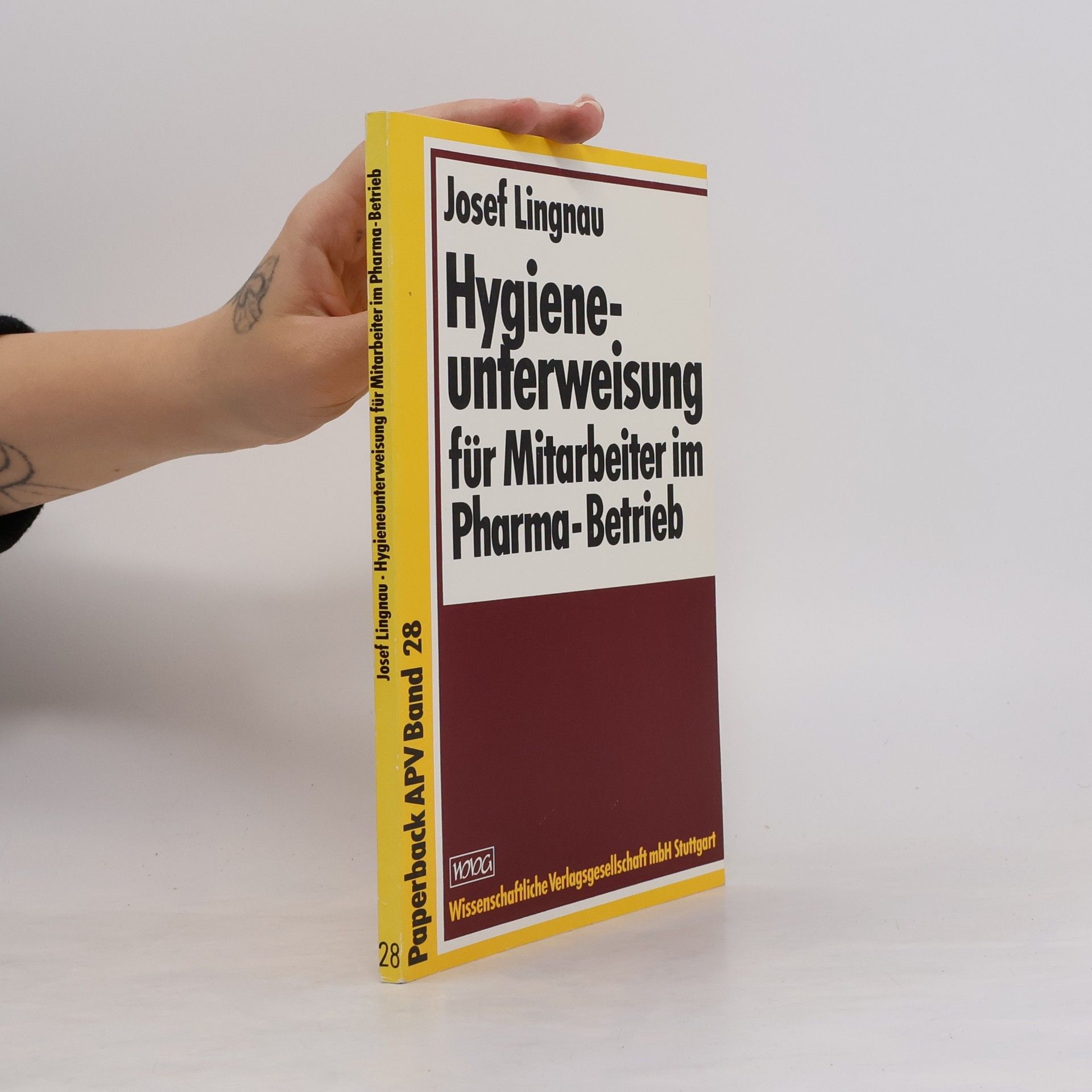 Josef Lingnau Hygieneunterweisung für Mitarbeiter im Pharma-Betrieb