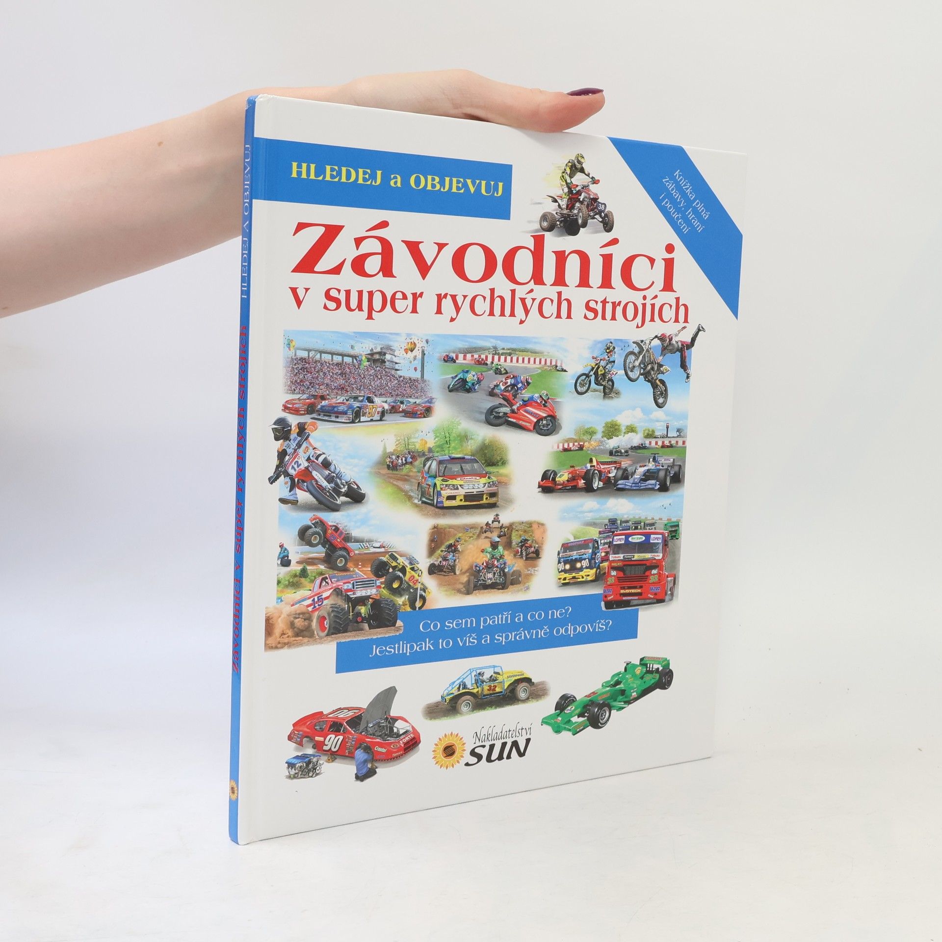 Eduardo Trujillo Závodníci v super rychlých strojích