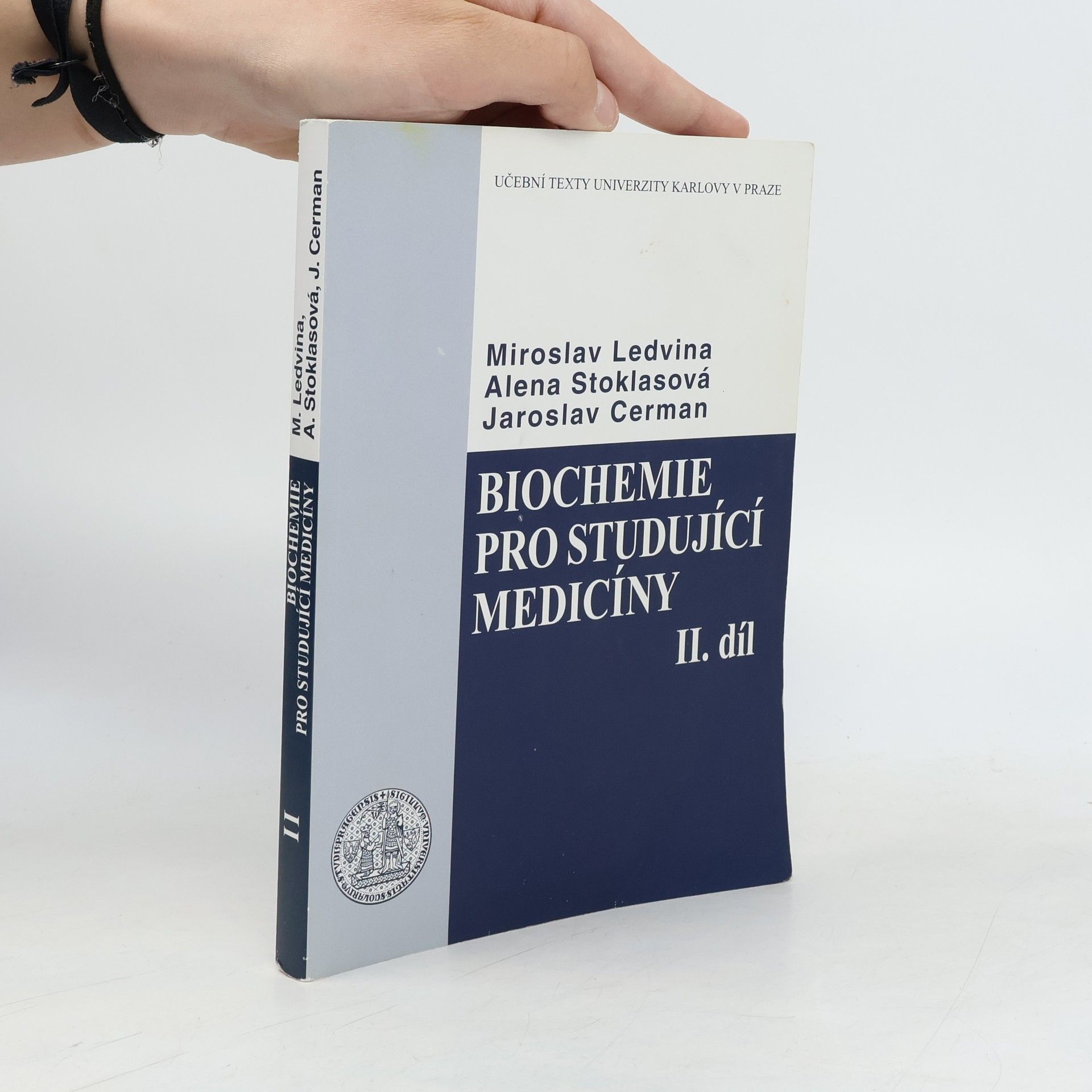 Miroslav Ledvina Biochemie pro studující medicíny. II. díl, (kapitola 14-23)