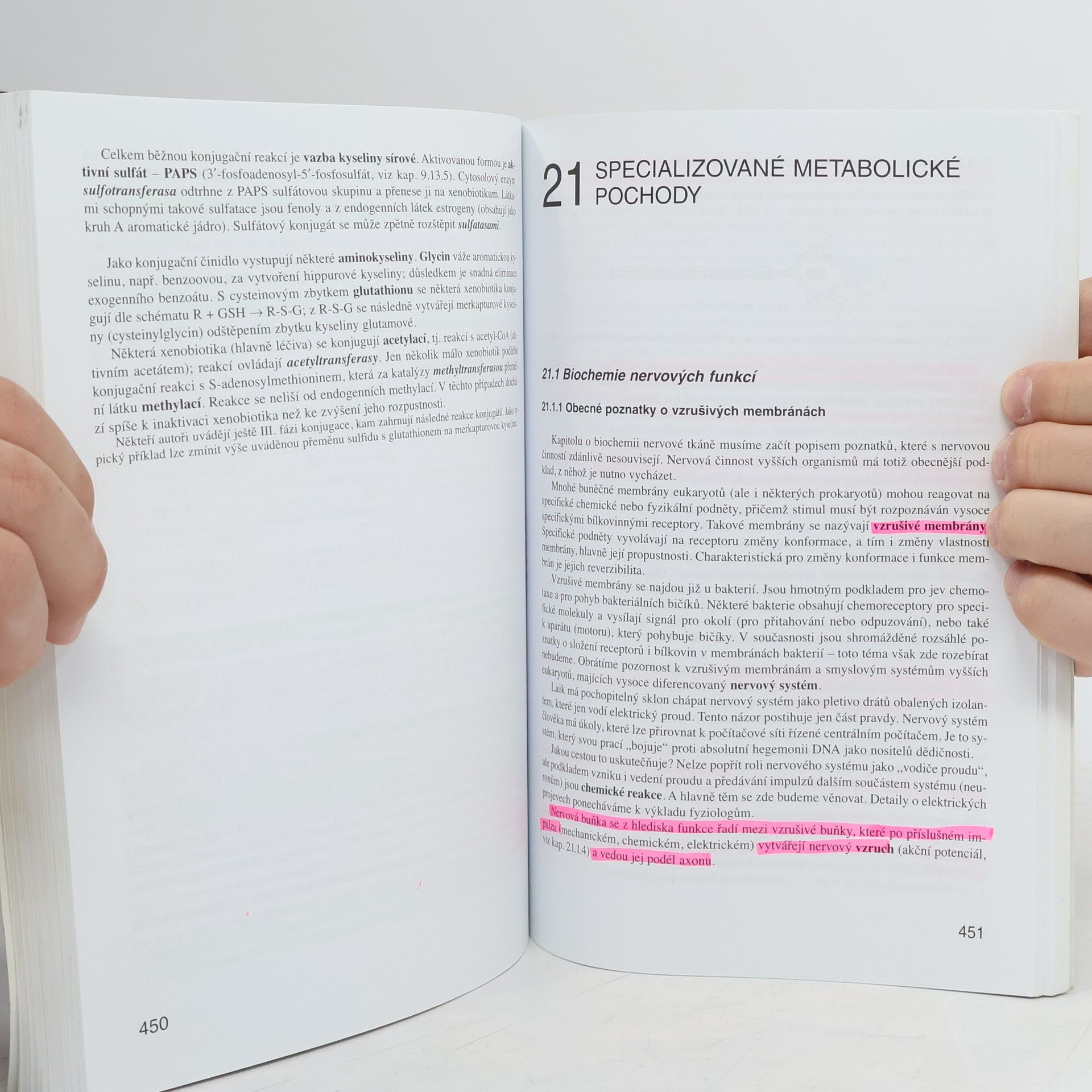 Miroslav Ledvina Biochemie pro studující medicíny. II. díl, (kapitola 14-23)