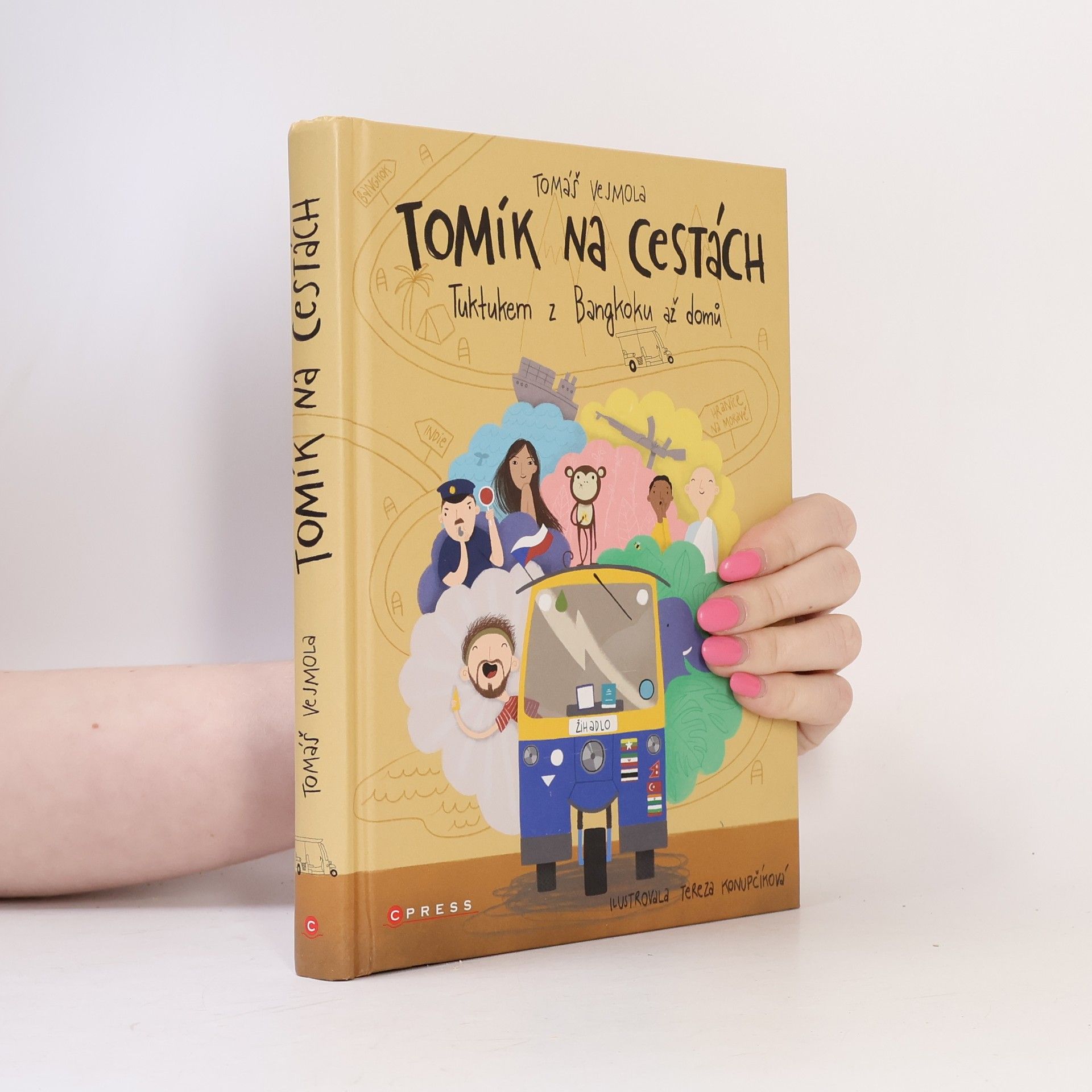 Tomáš Vejmola Tomík na cestách. Tuktukem z Bangkoku až domů