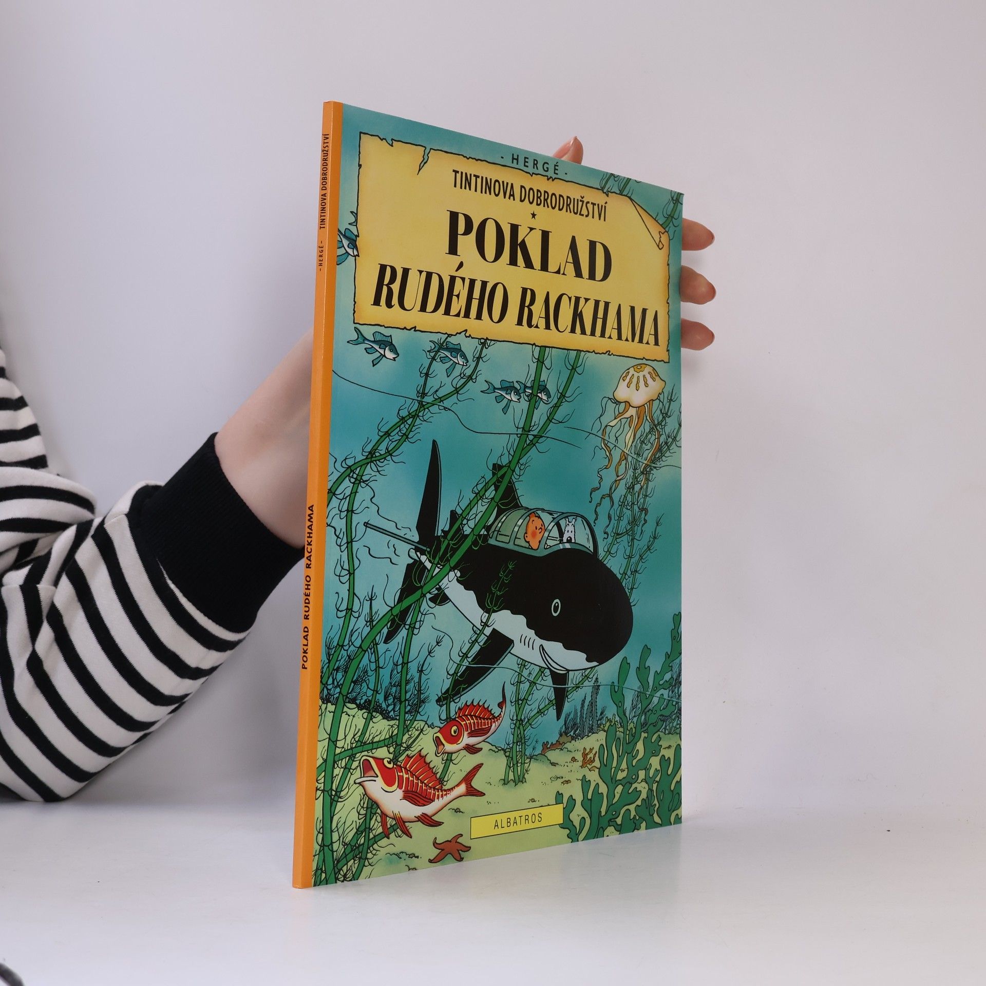 Hergé Poklad Rudého Rackhama