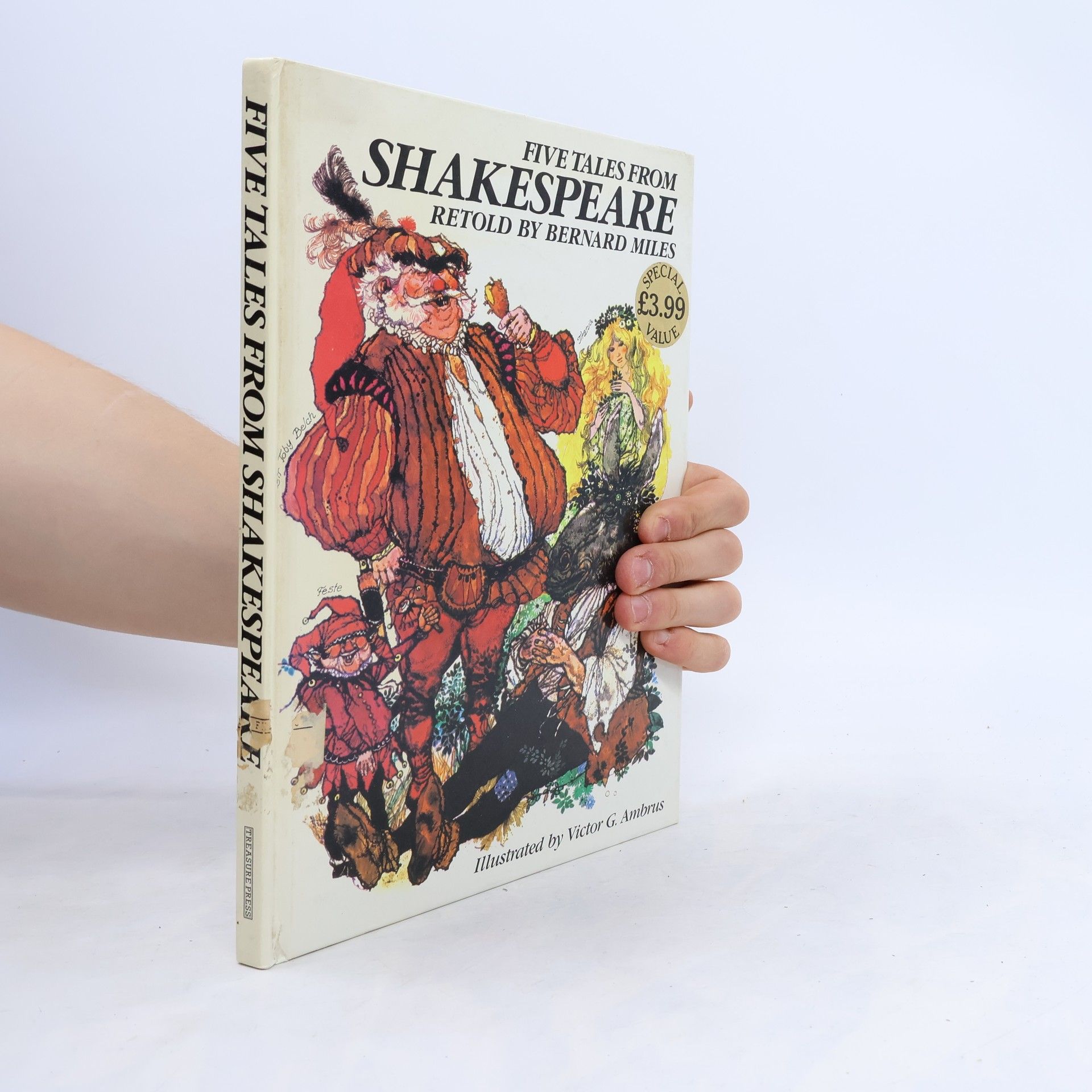 Bernard Miles Five Tales from Shakespeare