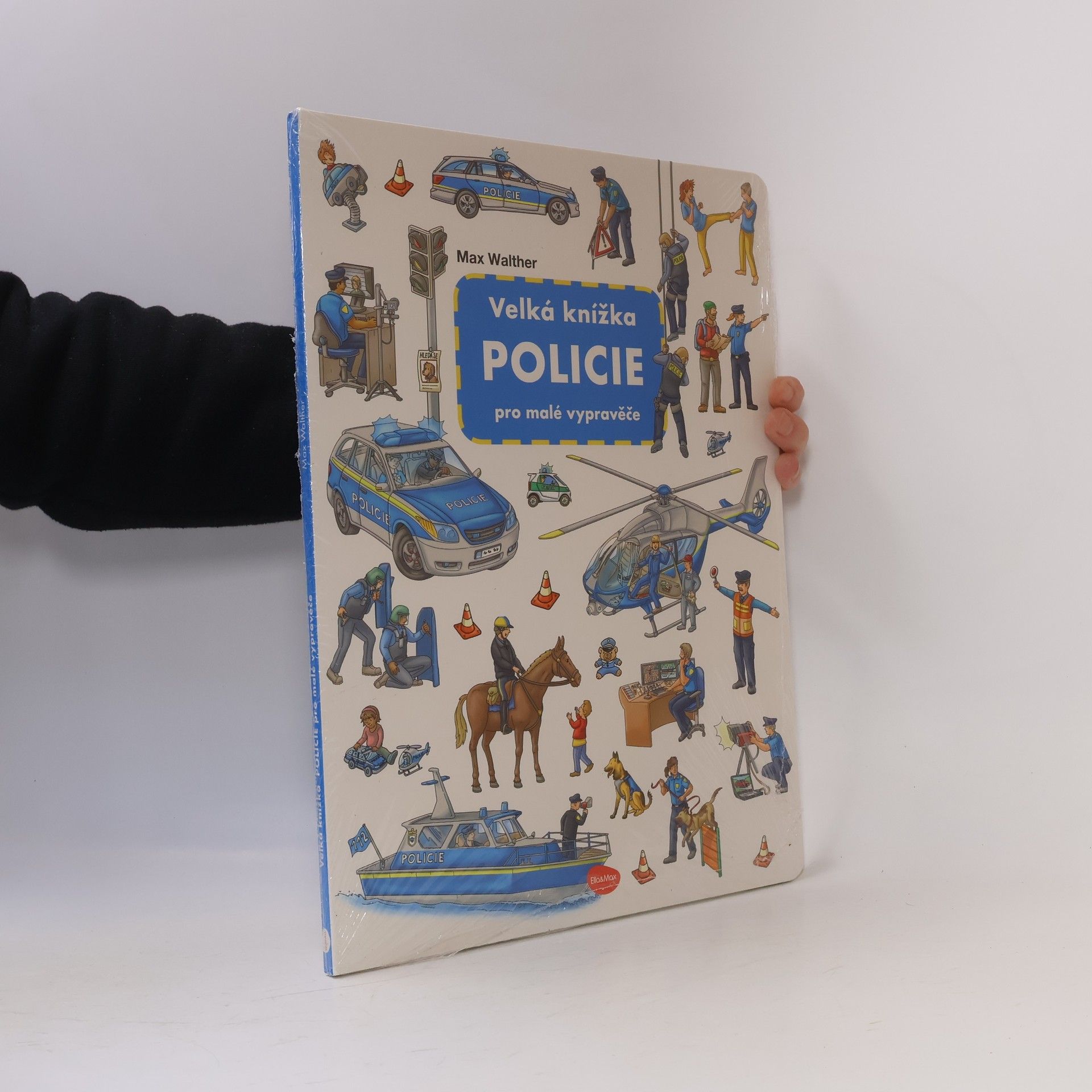 Max Walther Policie - Velká knížka pro malé vypravěče