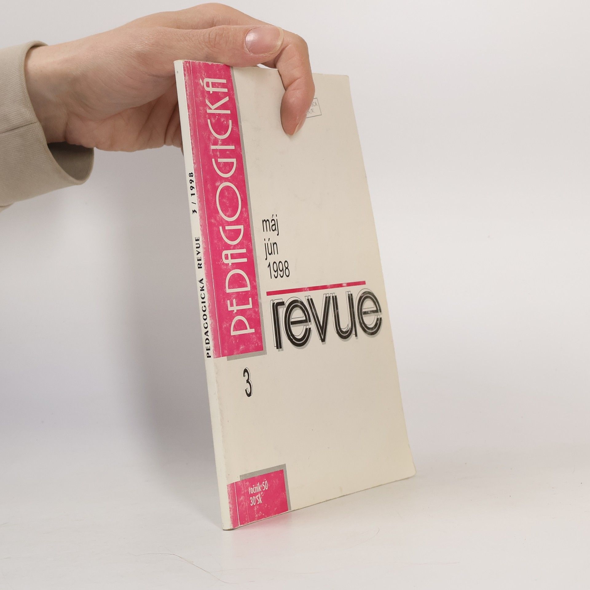 Various authors Pedagogická revue 3/1998