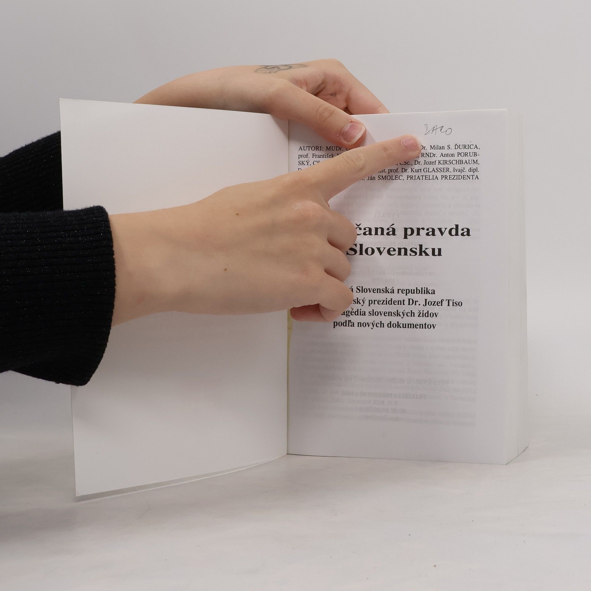 Autorenkollektiv Zamlčaná pravda o Slovensku