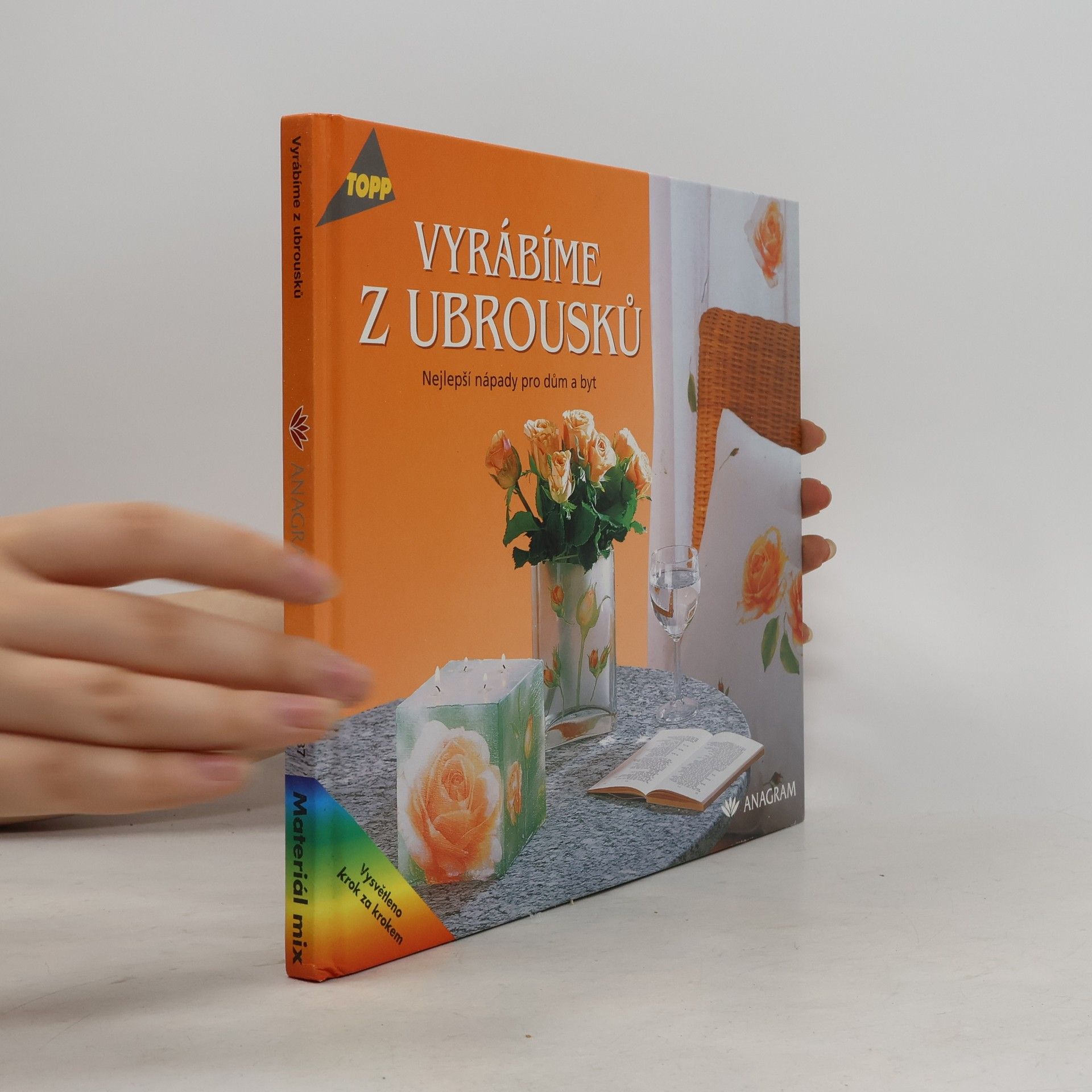 Ruth Burgos Vyrábíme z ubrousků : nejlepší nápady pro dům a byt