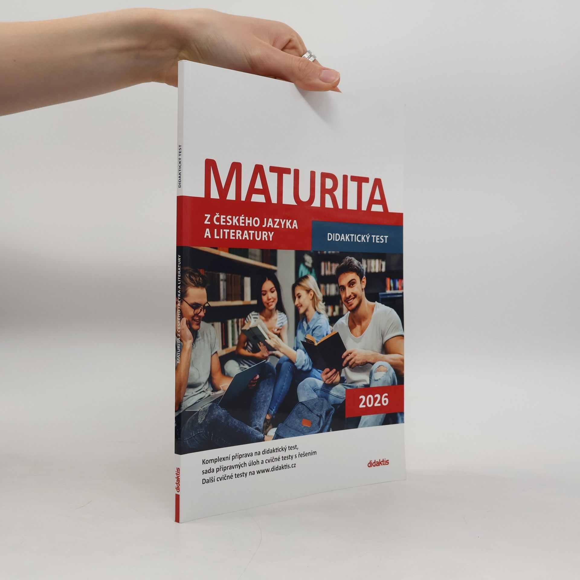 Various authors Maturita z českého jazyka a literatury. Didaktický test 2026
