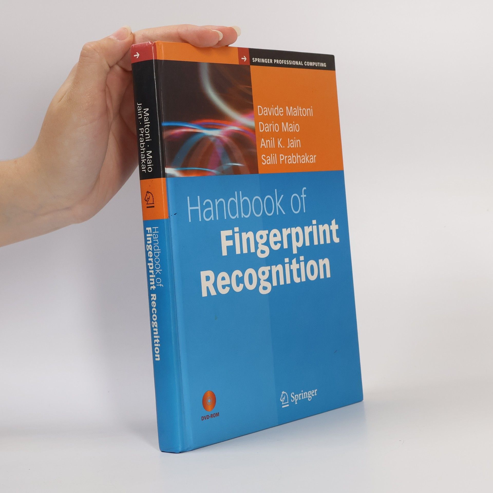 Salil Prabhakar Springer Professional Computing: Handbook of Fingerprint Recognition