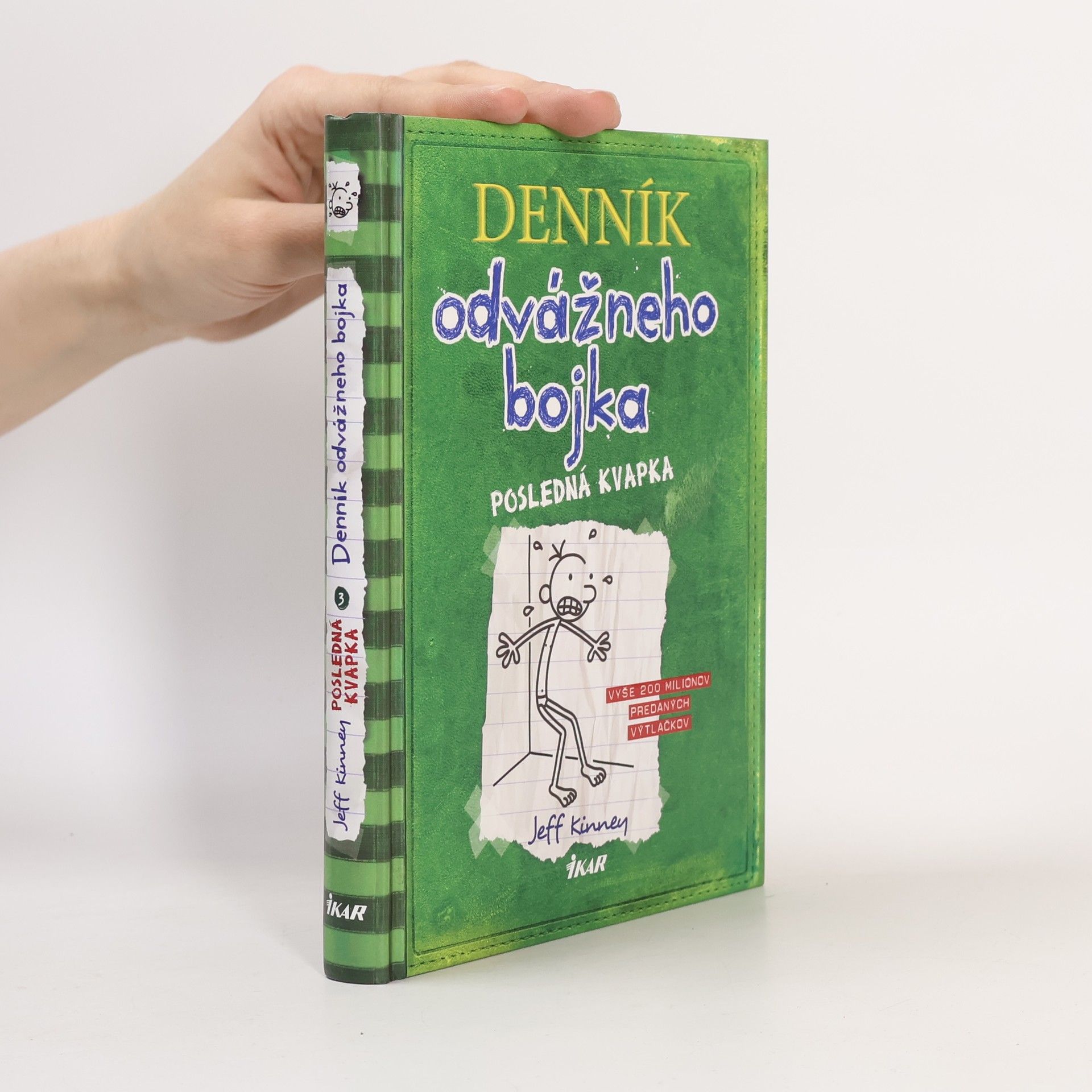 Jeff Kinney Denník odvážného bojka - Posledná kvapka
