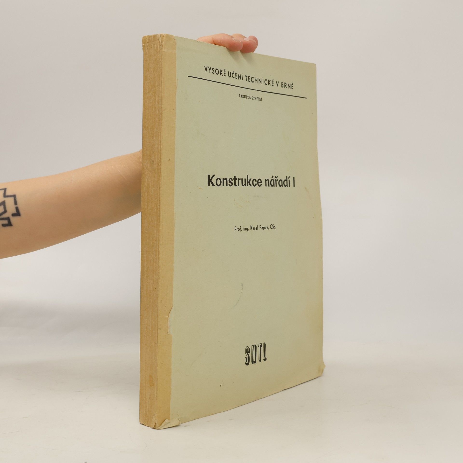 Karel Papež Konstrukce nářadí I