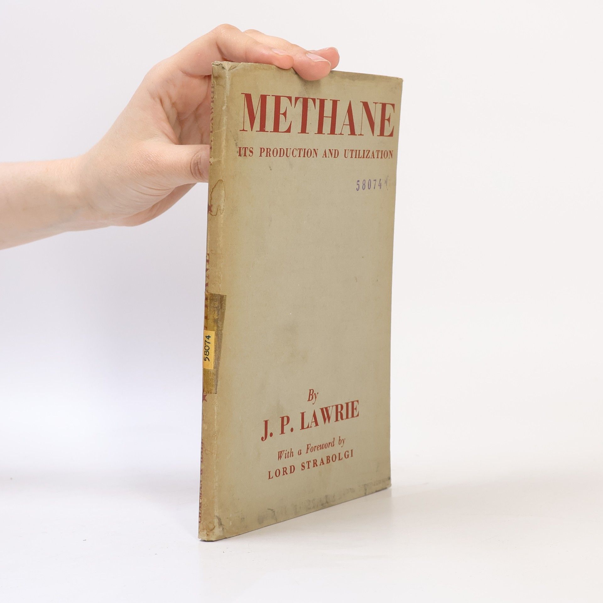 J. P. Lawrie Methane Its Production and Utilization
