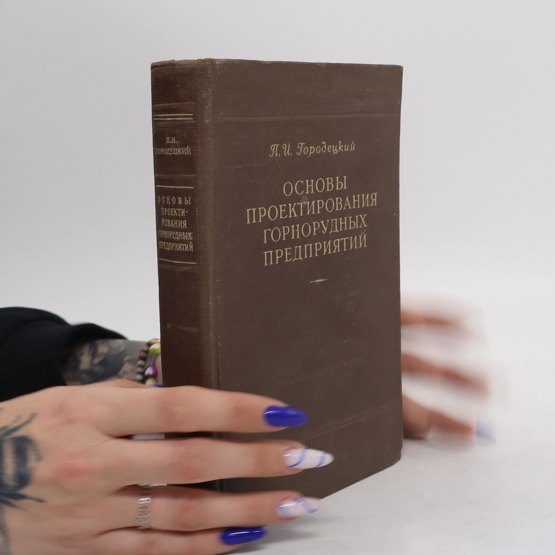 P. I. Gorodetsky Основы проектирования горнорудных предприятий
