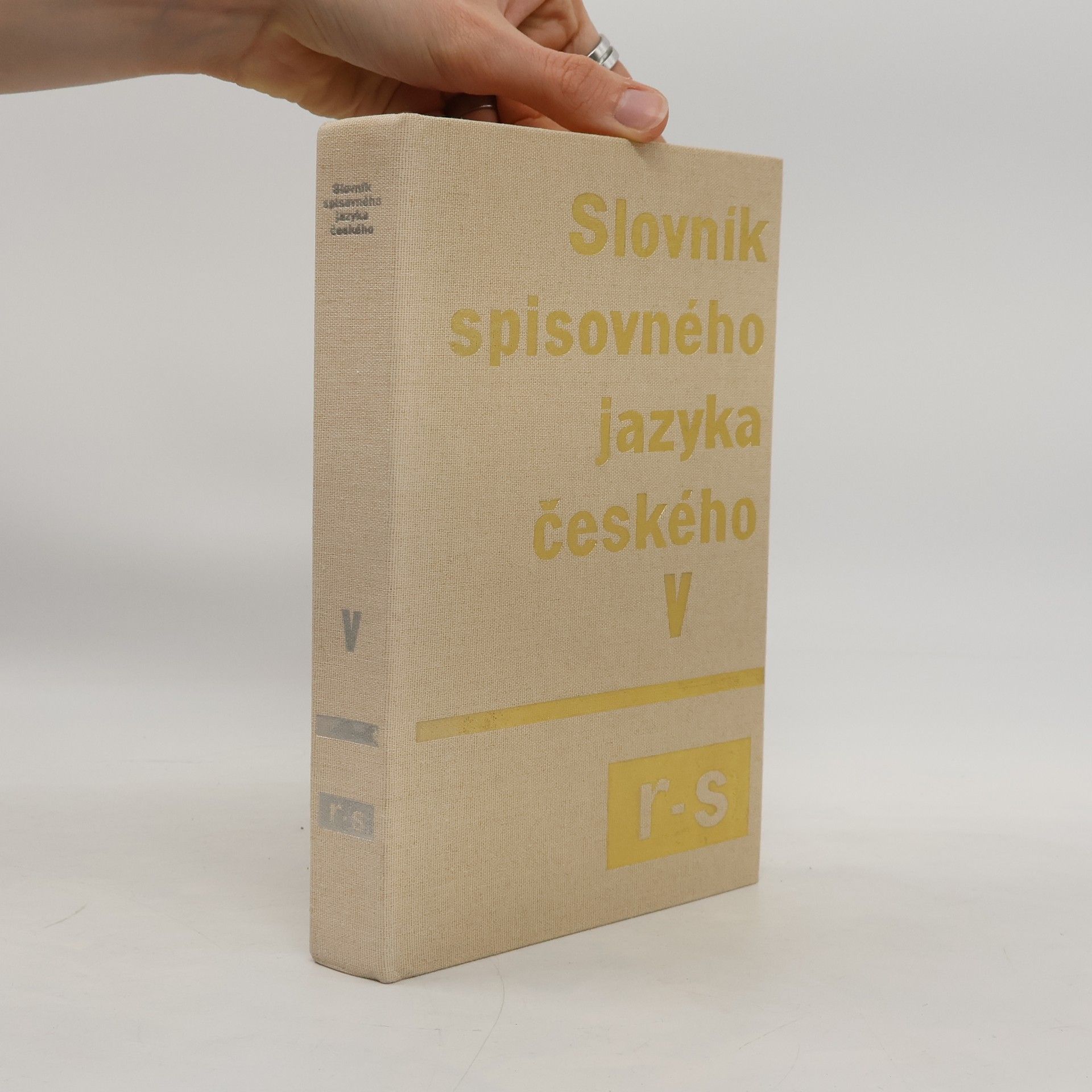 Autorenkollektiv Slovník spisovného jazyka českého V. R-S