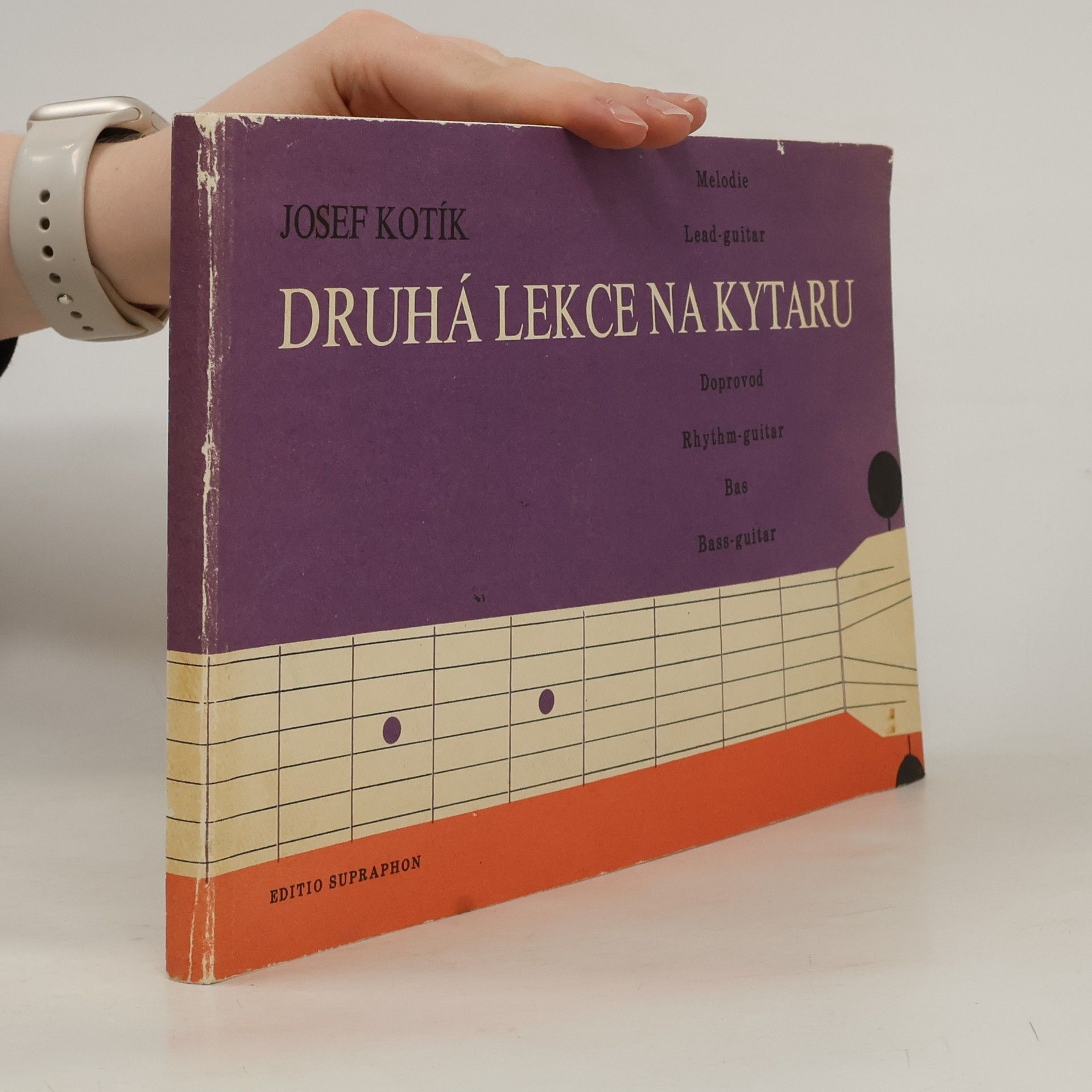 Josef Kotík Druhá lekce na kytaru
