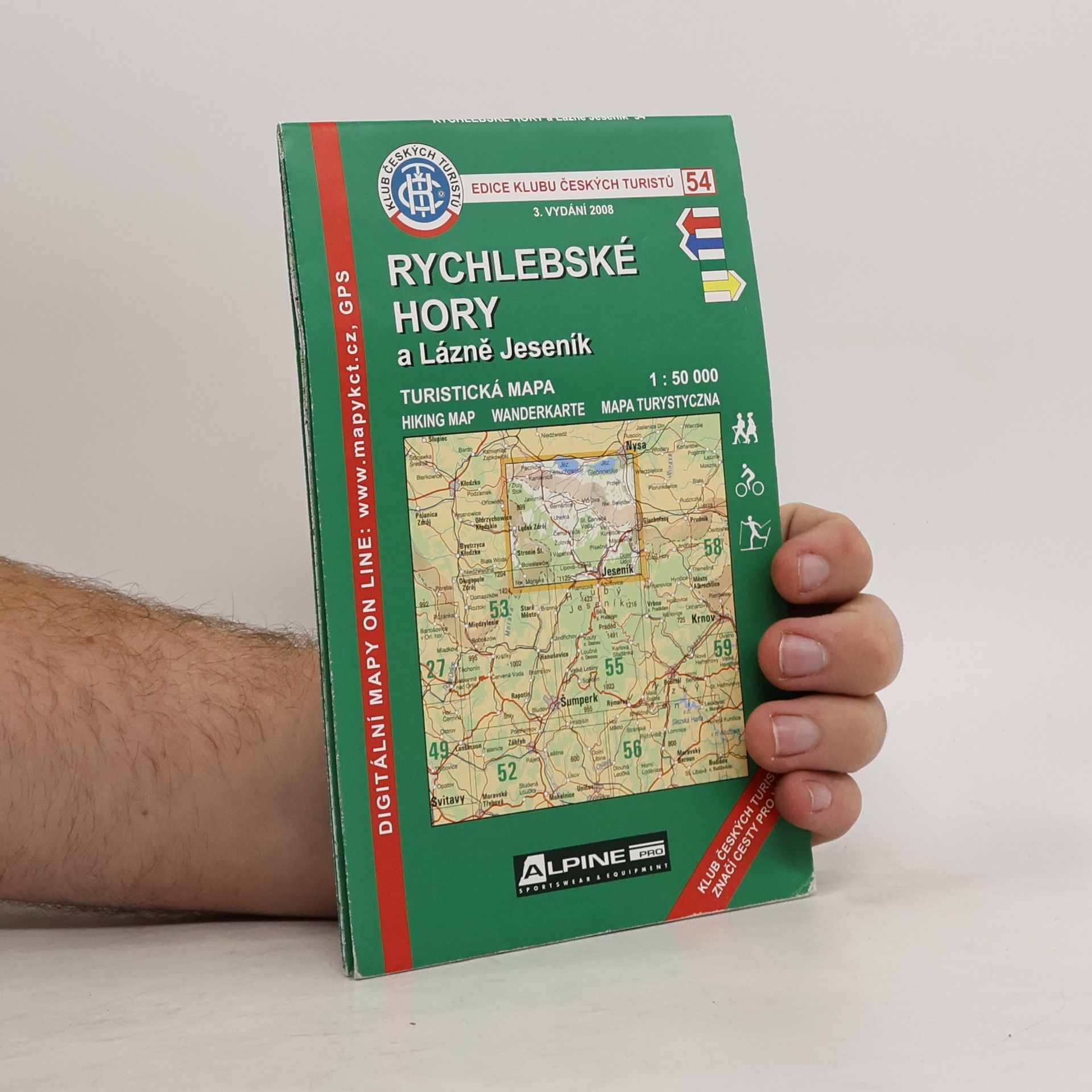 Edice Klubu Českých Turistů - 54: Rychlebské Hory a Lázně Jeseník