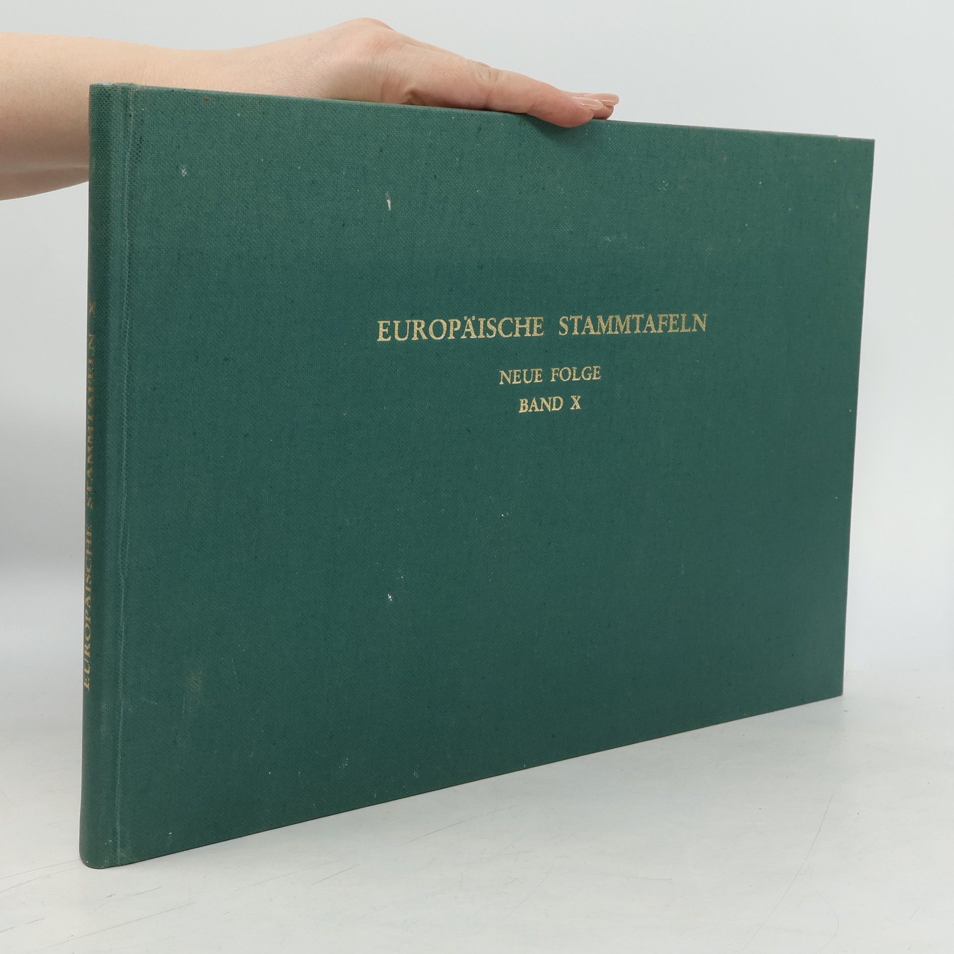 Various authors Europäische Stammtafeln X