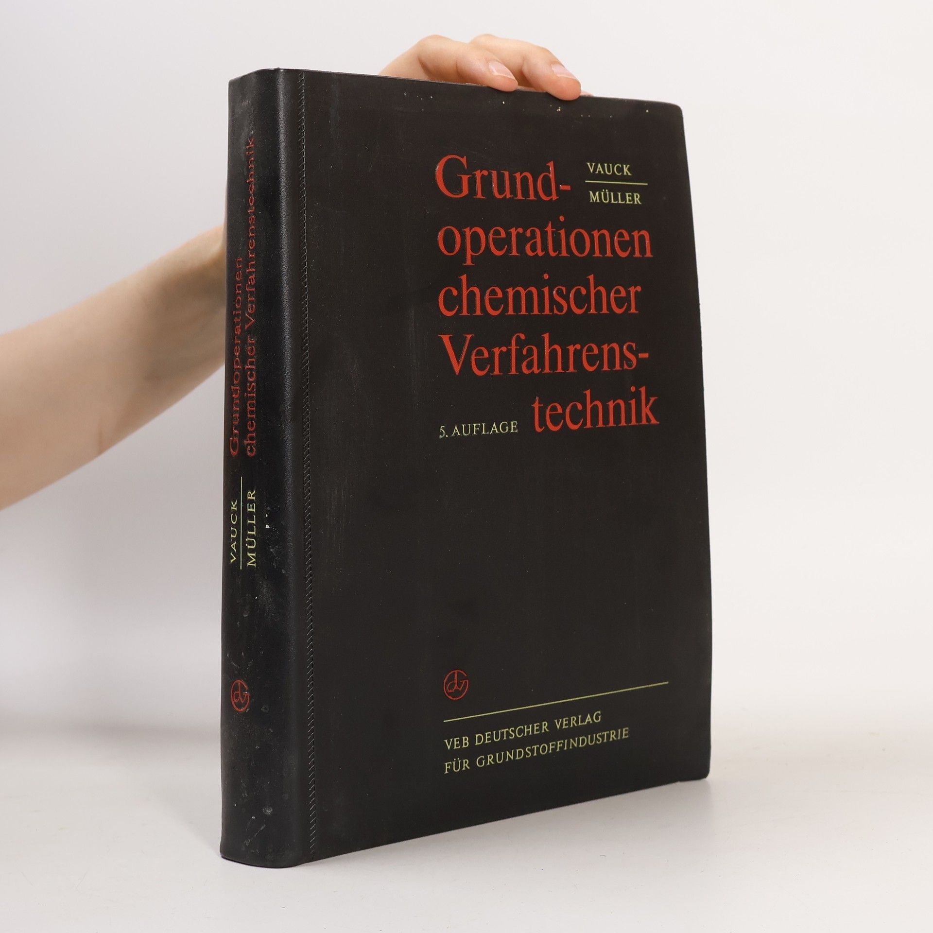 Wilhelm R. A. Vauck Grundoperationen chemischer Verfahrenstechnik