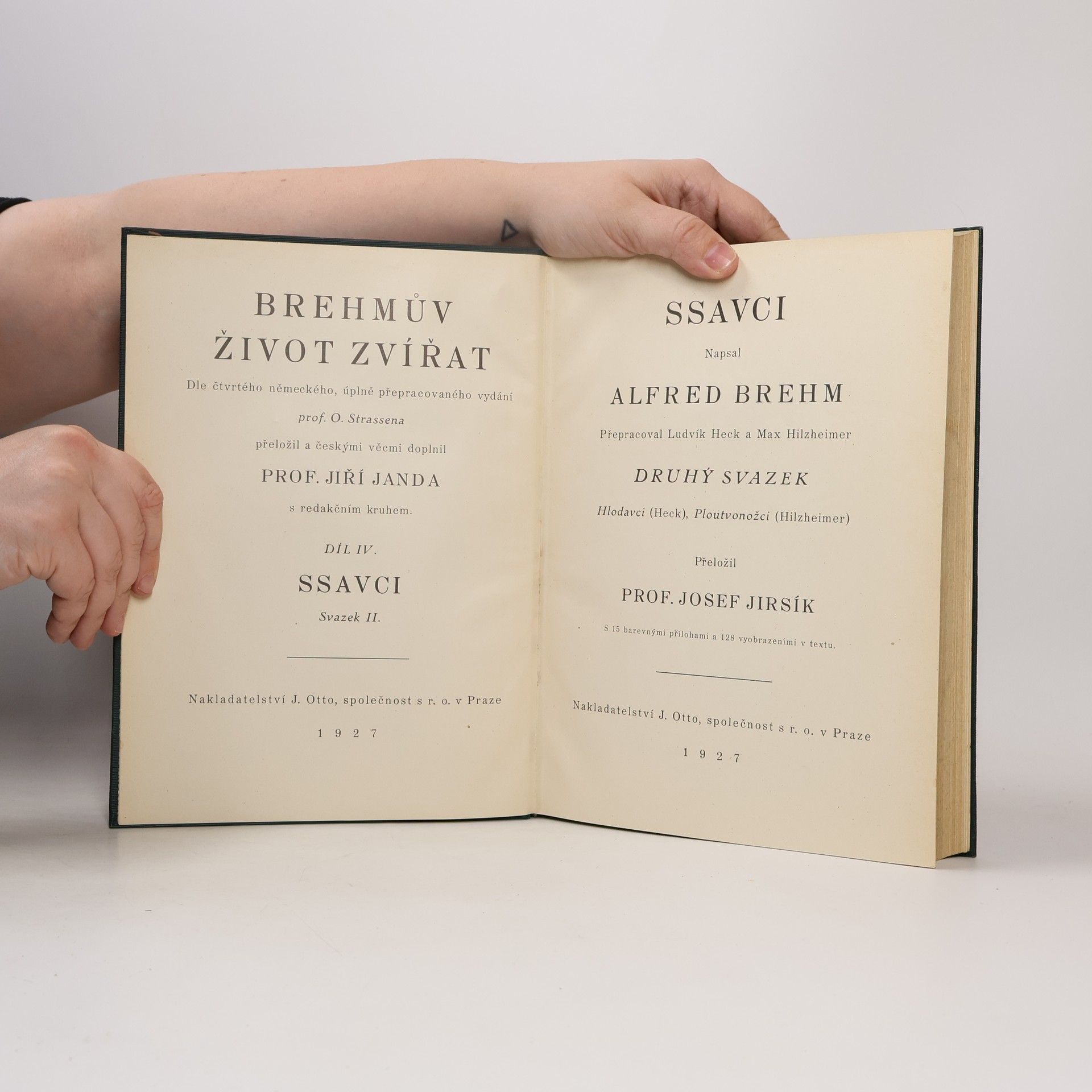 Alfred Edmund Brehm Brehmův život zvířat. Díl IV. Ssavci, svazek II.