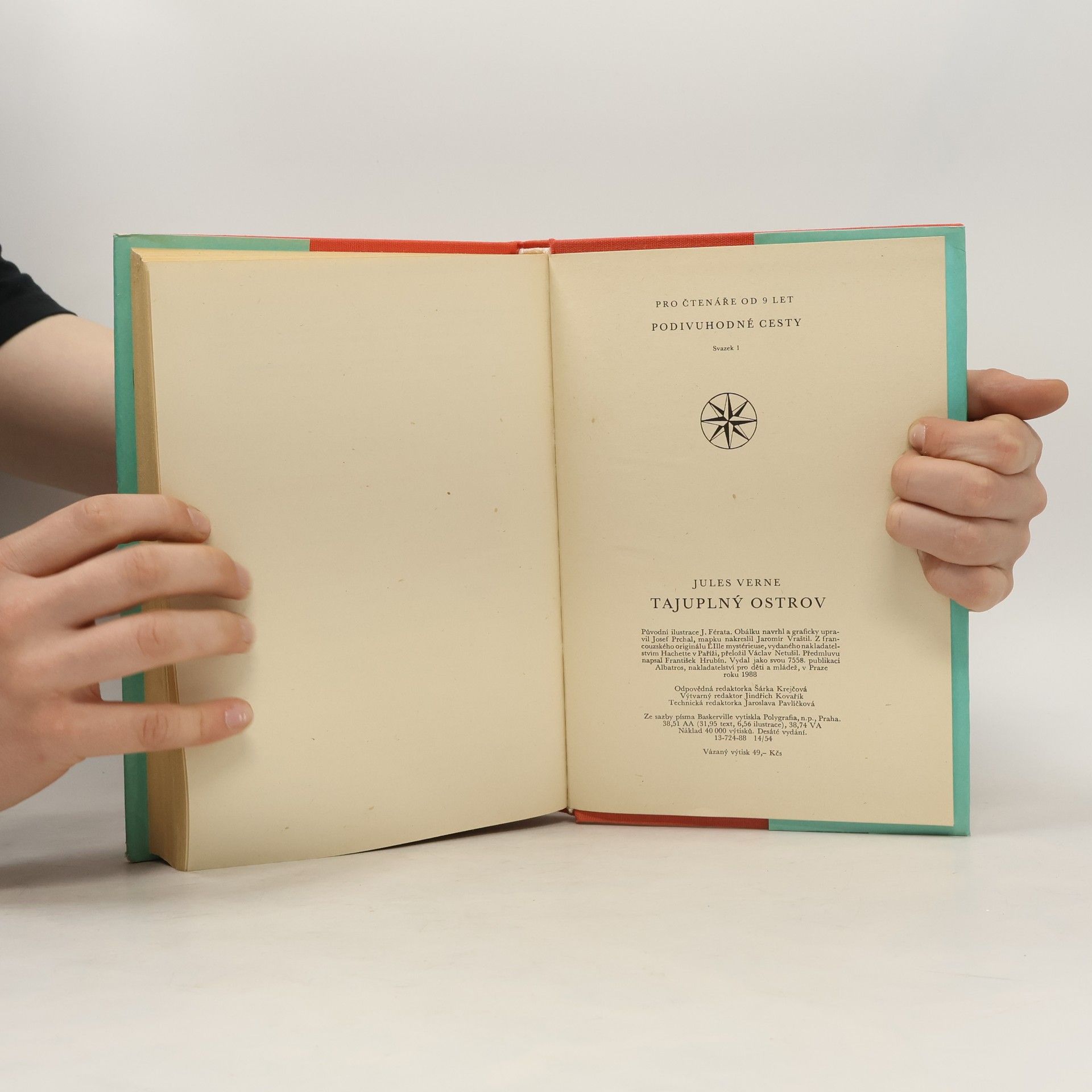 Jules Verne Tajuplný ostrov