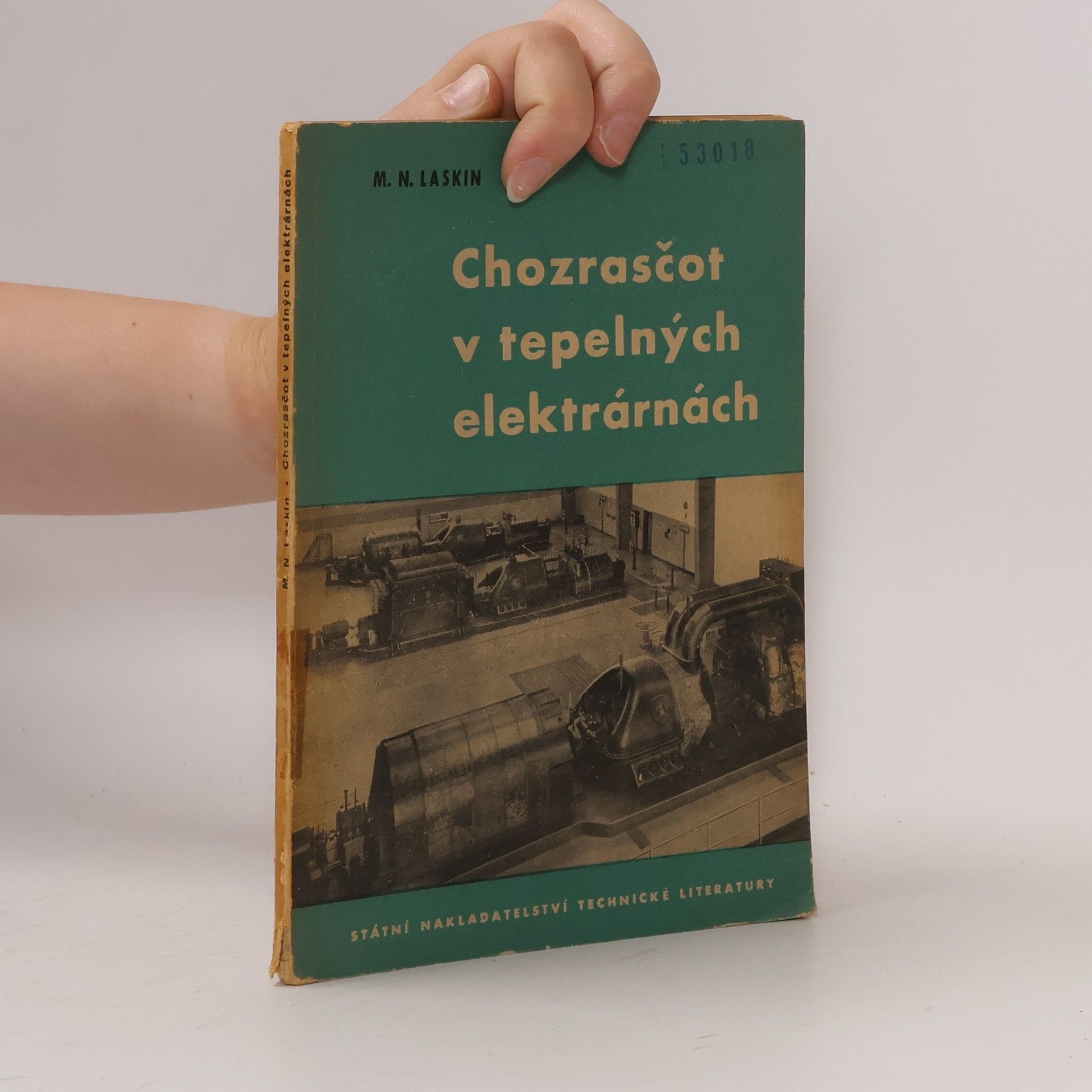 M. N. Laskin Chozrasčot v tepelných elektrárnách