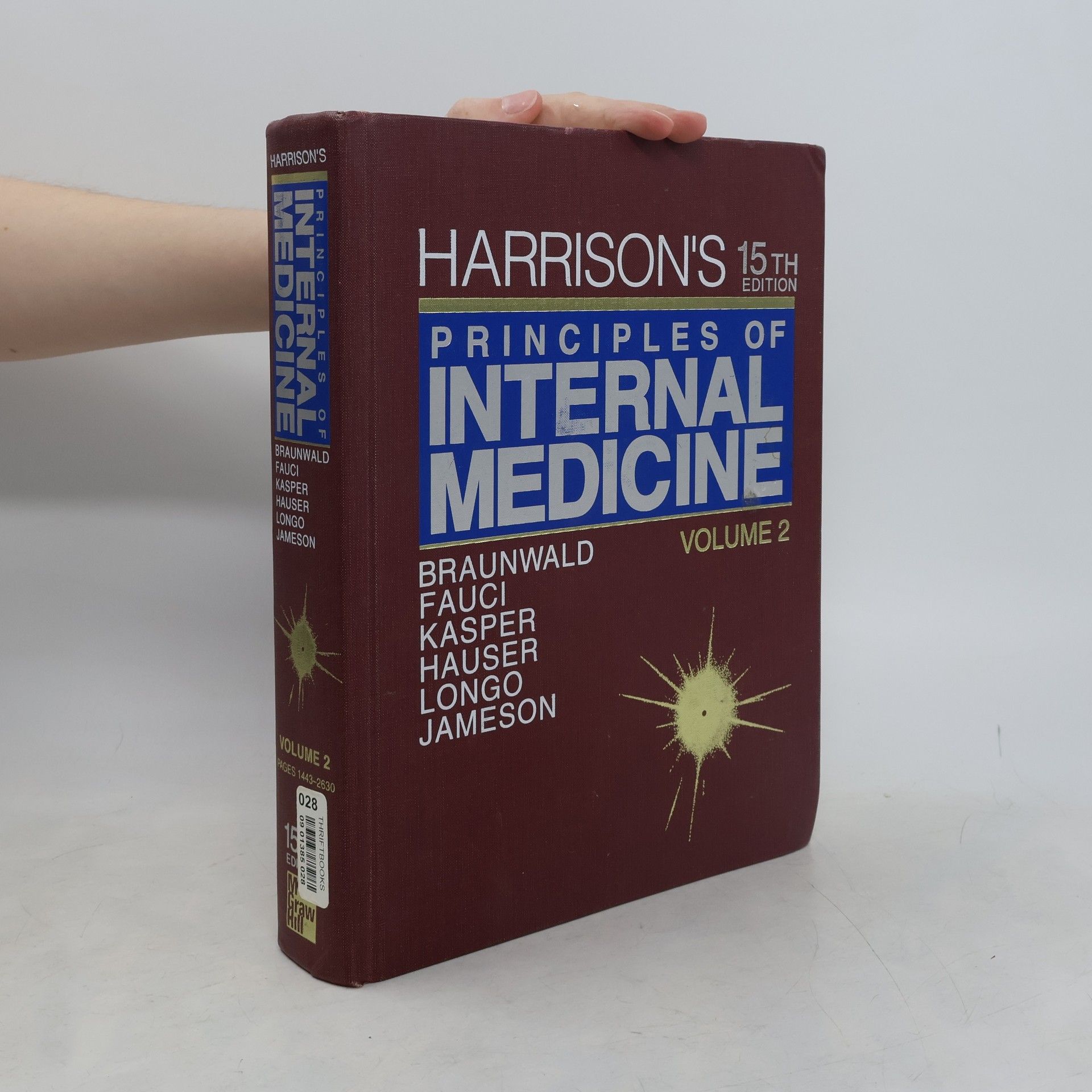 Dan L (Dan Louis) Longo Harrison's Principles of Internal Medicine - 15th Edition
