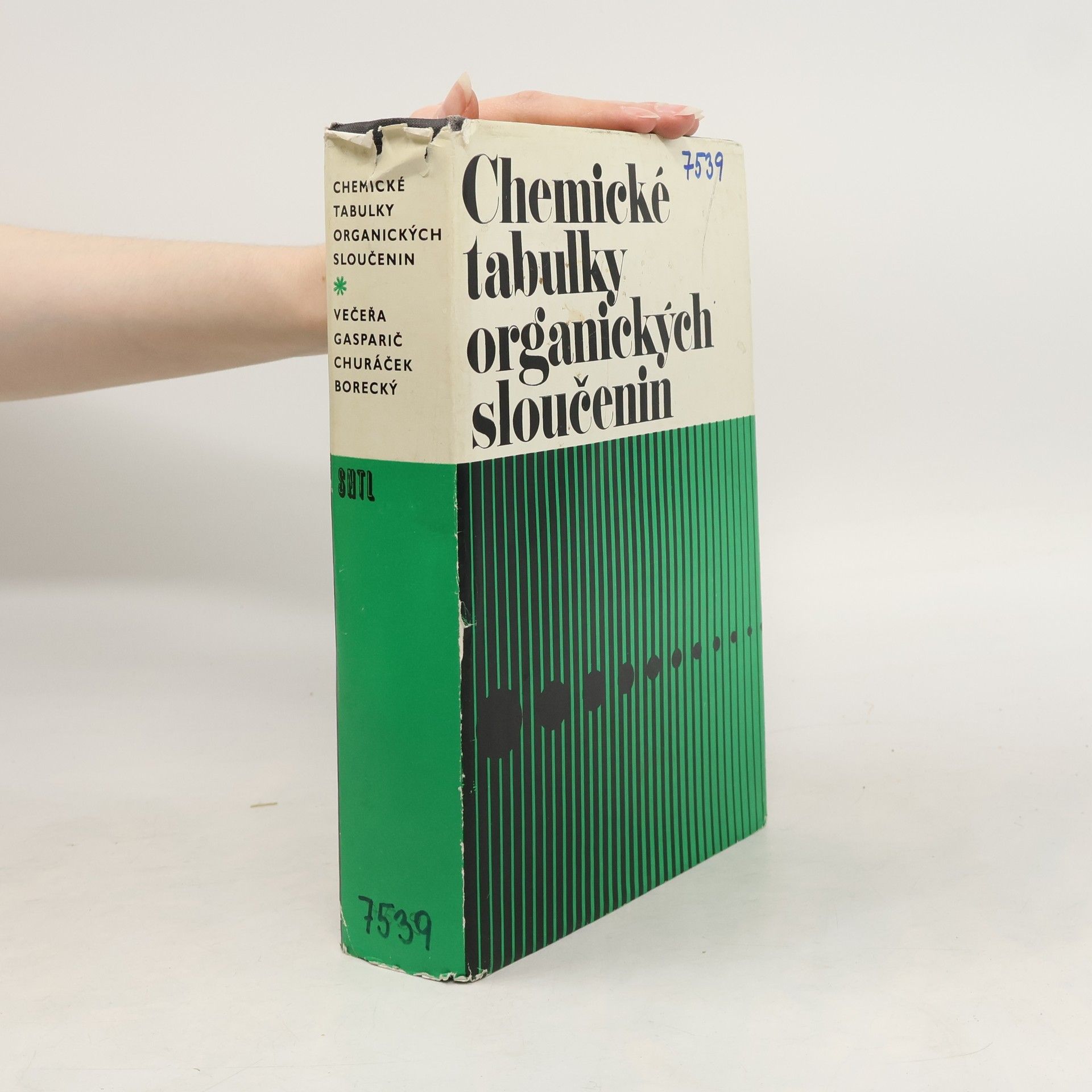 Miroslav Večeřa Chemické tabulky organických sloučenin