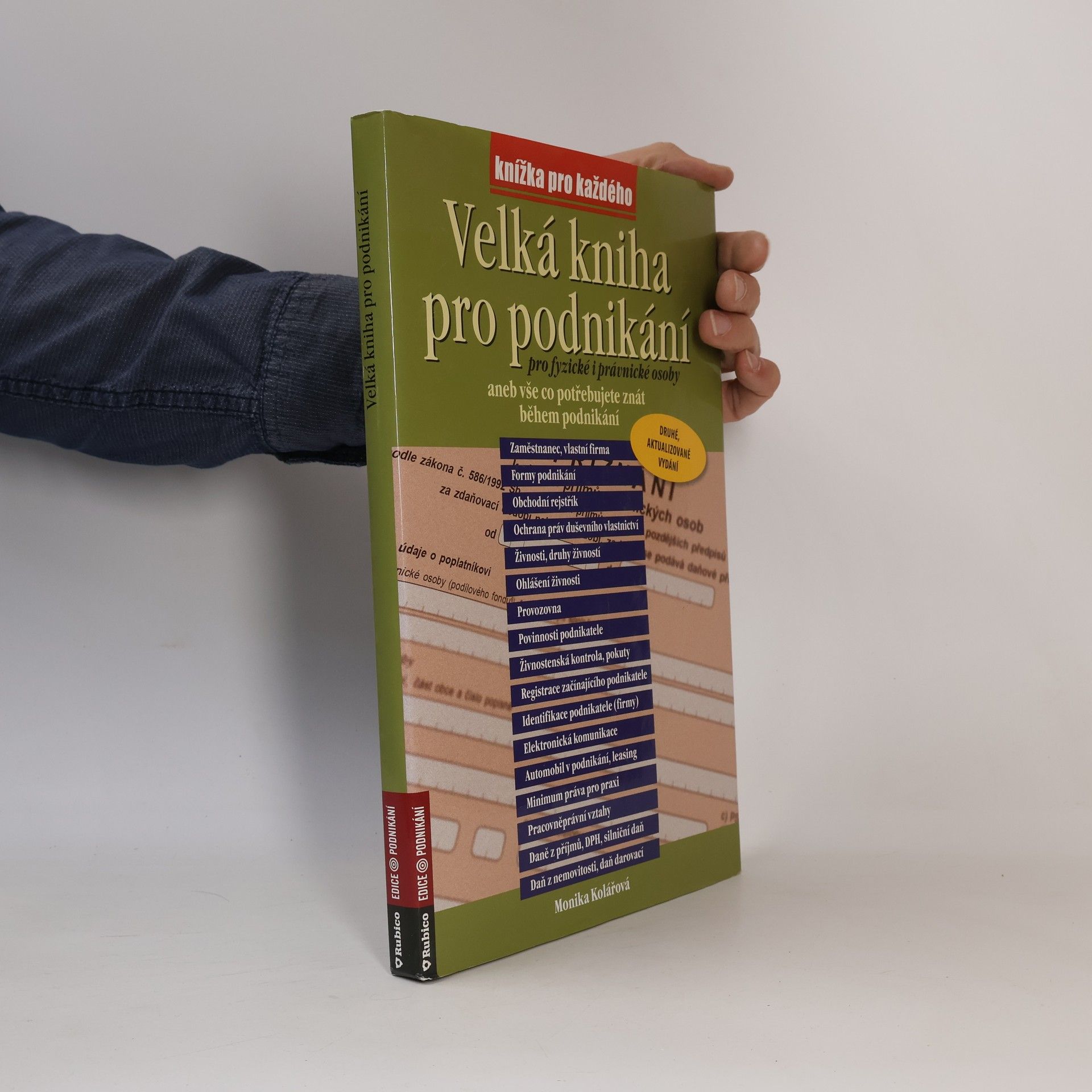 Monika Kolářová Velká kniha pro podnikání
