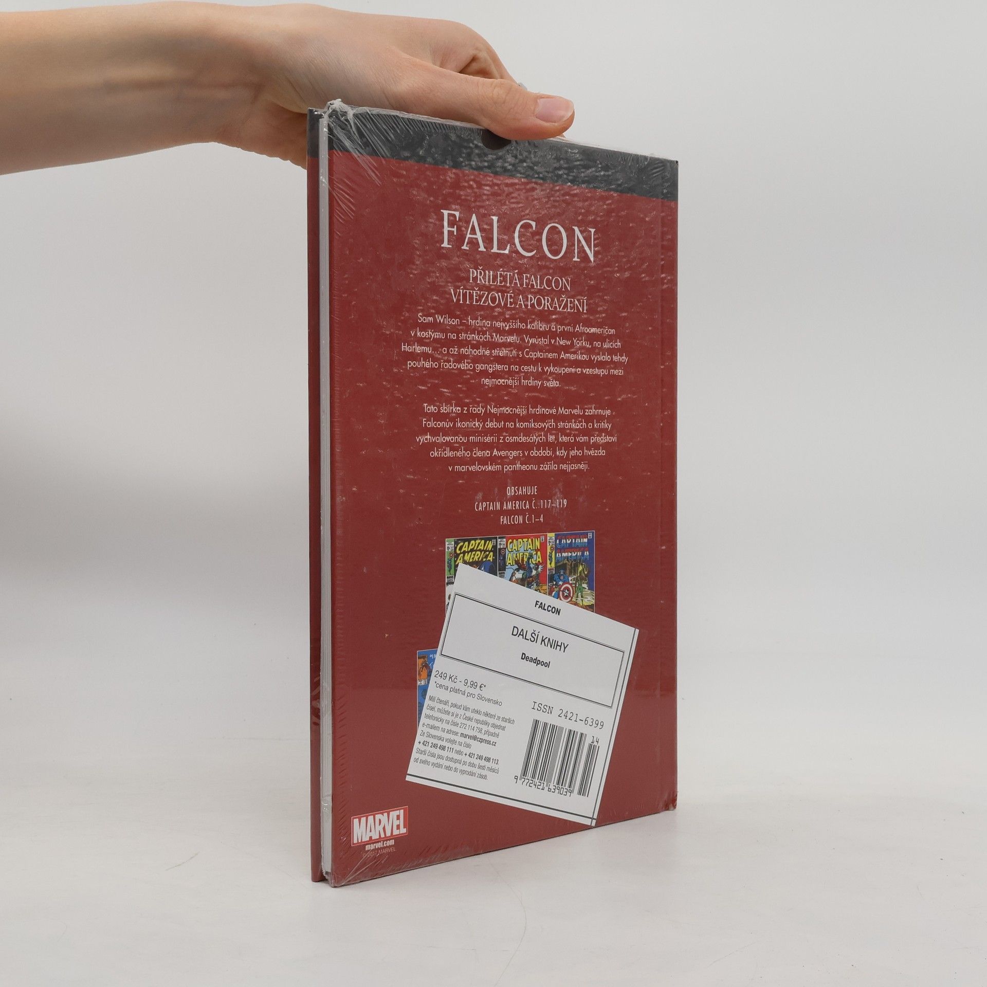 Stan Lee Nejmocnější hrdinové Marvelu. 17. Falcon