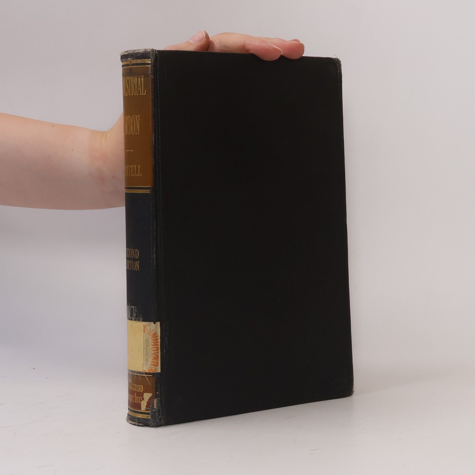 Charles Letnam Mantell  Industrial Carbon: Its Elemental, Adsorptive, and Manufactured Forms