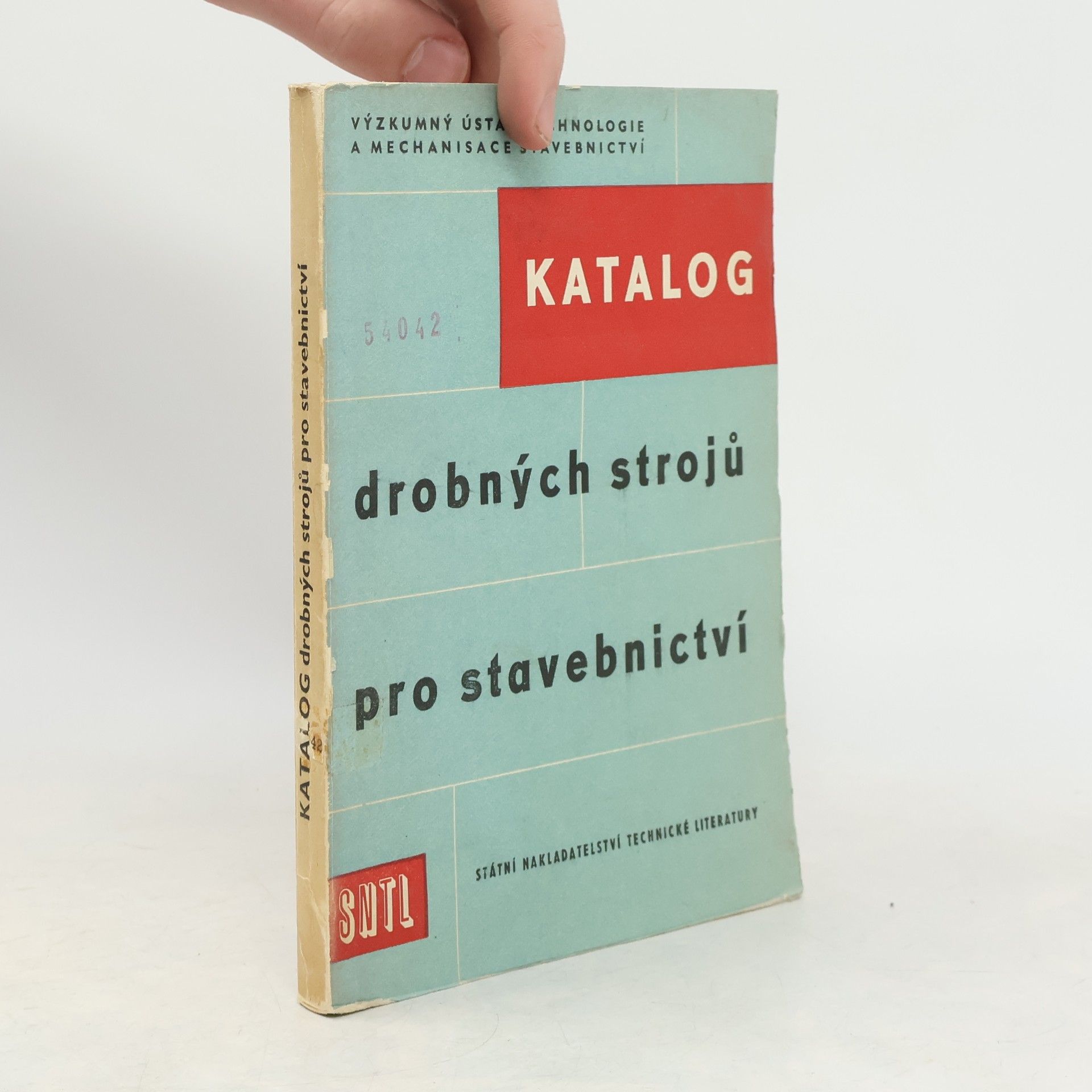 Václav Jandouš Katalog drobných strojů pro stavebnictví