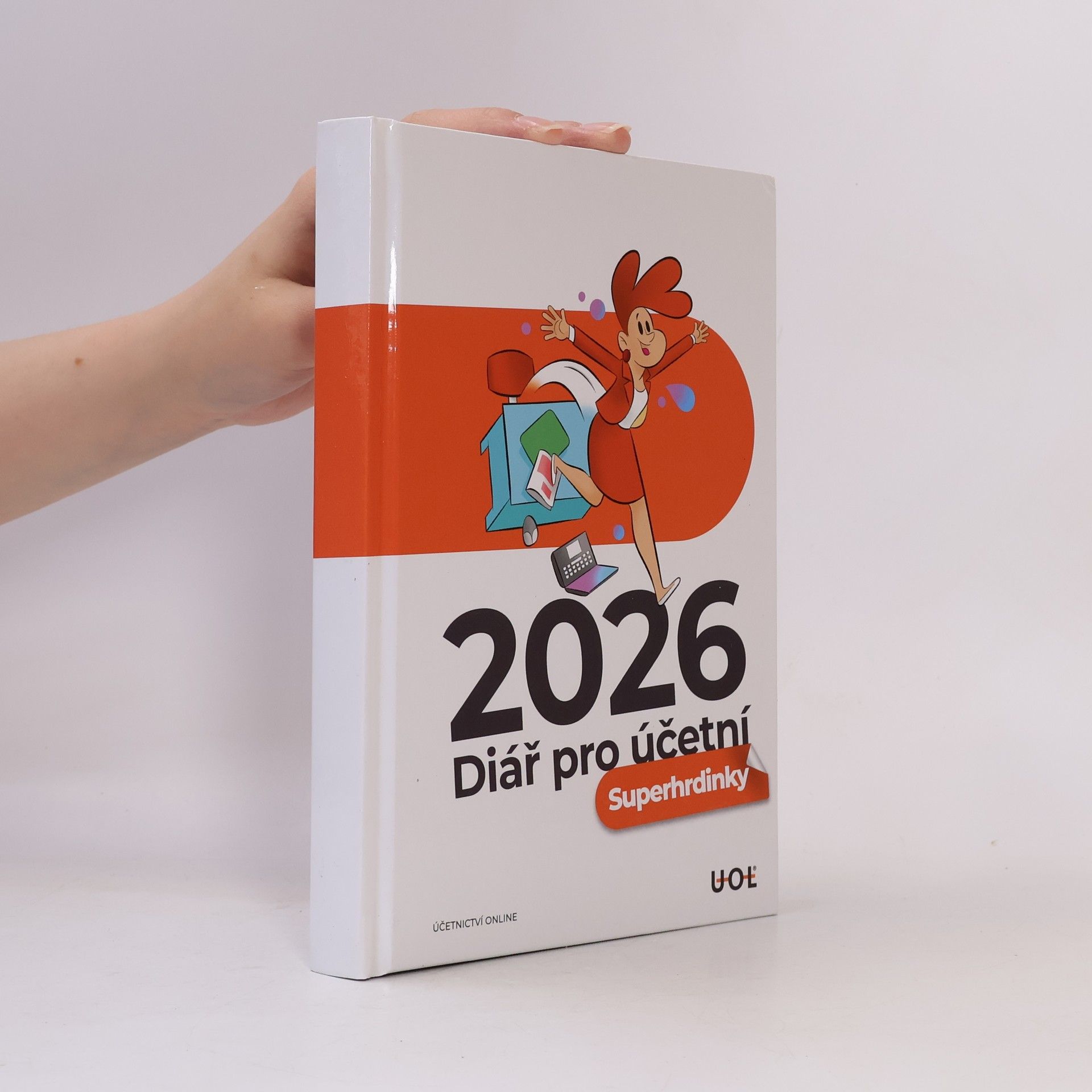 Various authors Diář pro účetní superhrdinky na rok 2026