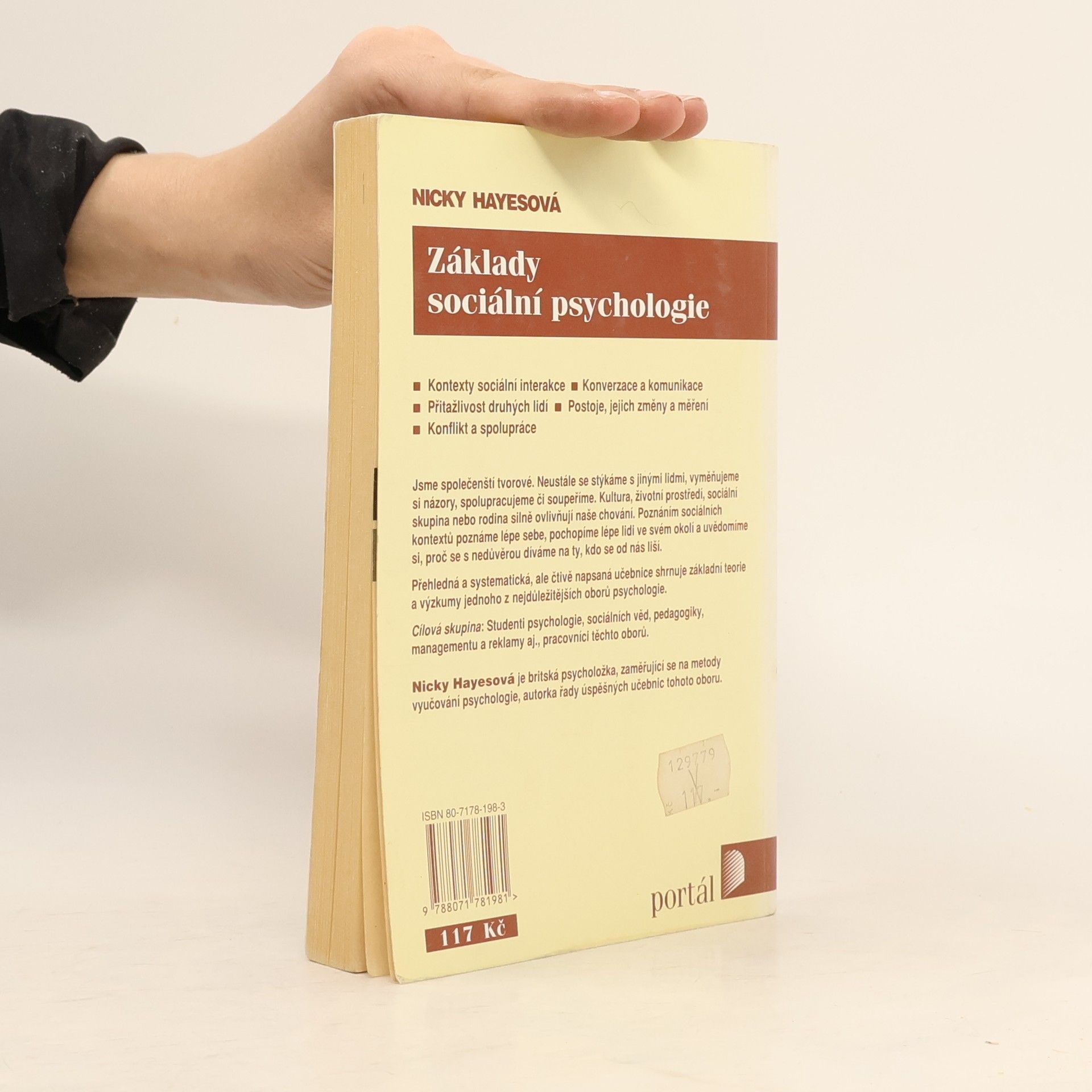 Nicola Jane Hayes Základy sociální psychologie