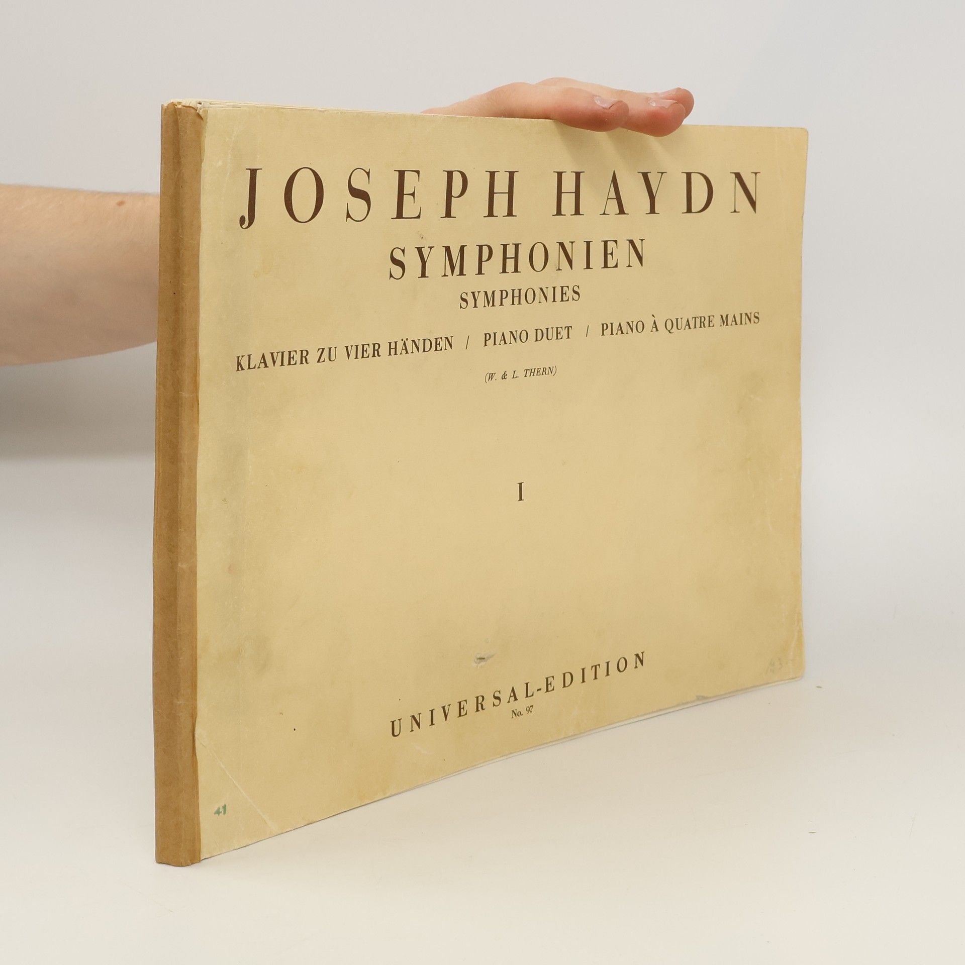 Joseph Haydn Joseph Haydn Symphonien I