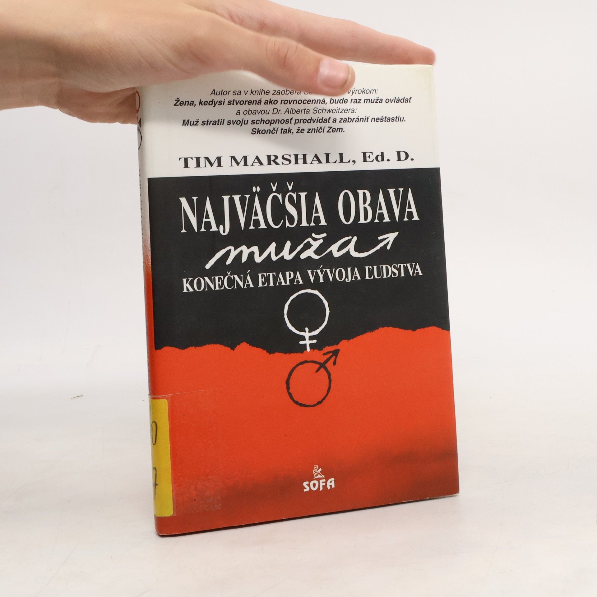Tim Marshall Najväčšia obava muža