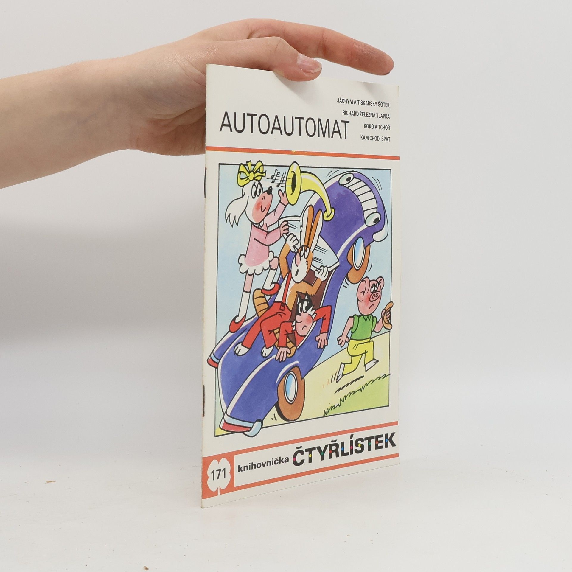 Ljuba Štíplová Čtyřlístek 171. Autoautomat