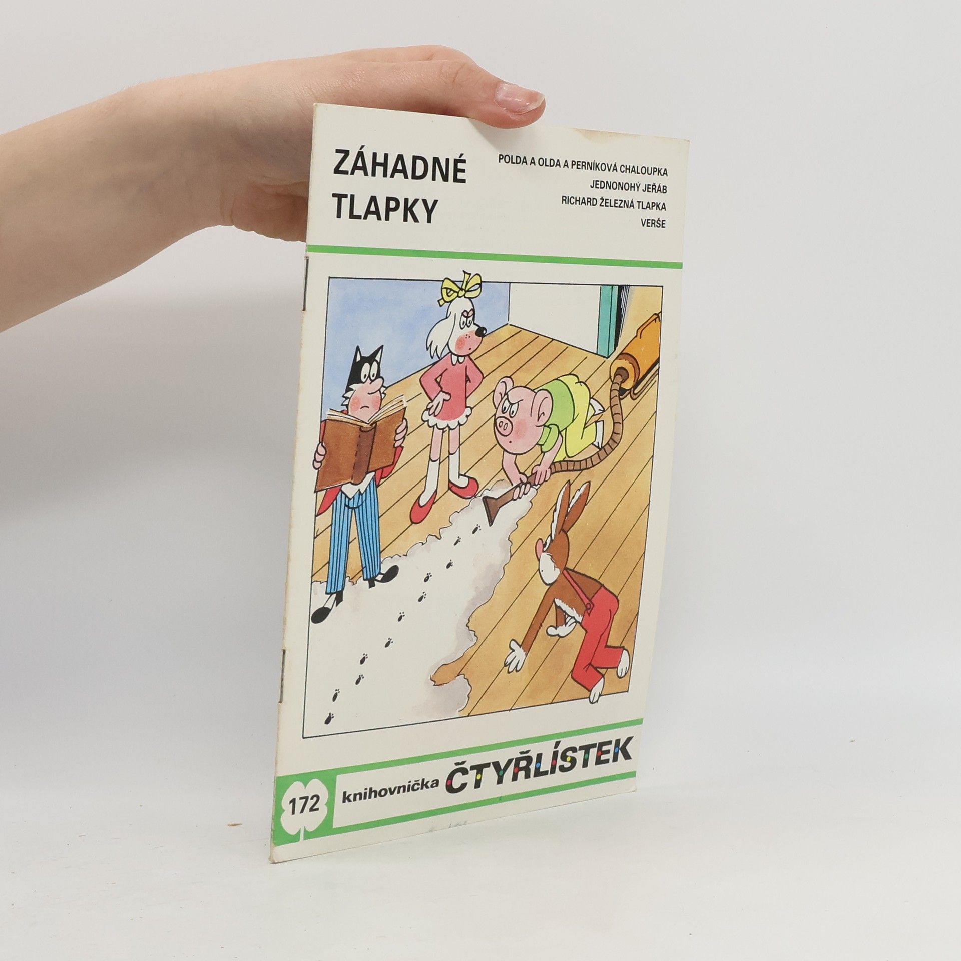Ljuba Štíplová Čtyřlístek 172. Záhadné tlapky