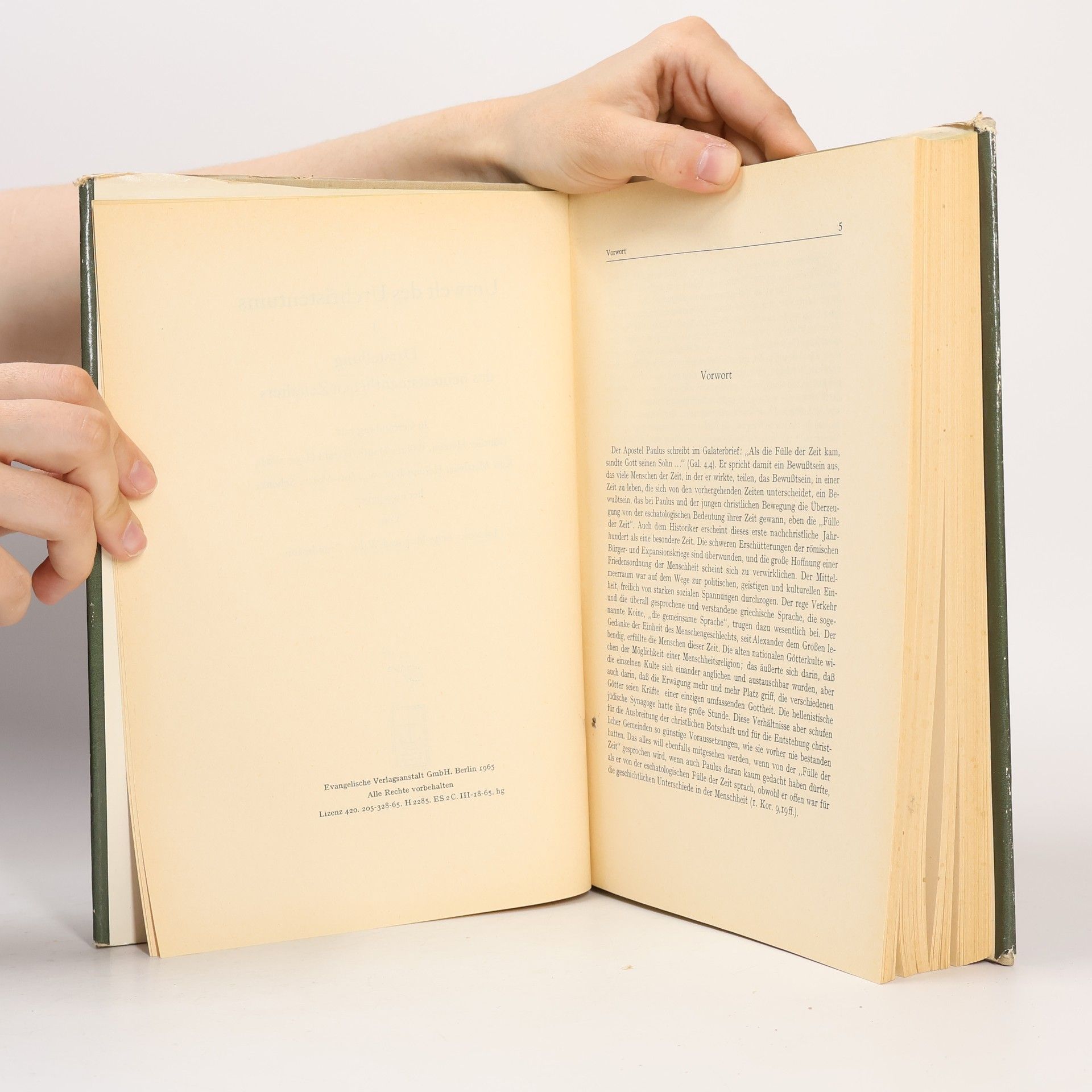 AA.VV. Umwelt des Urchristentums I