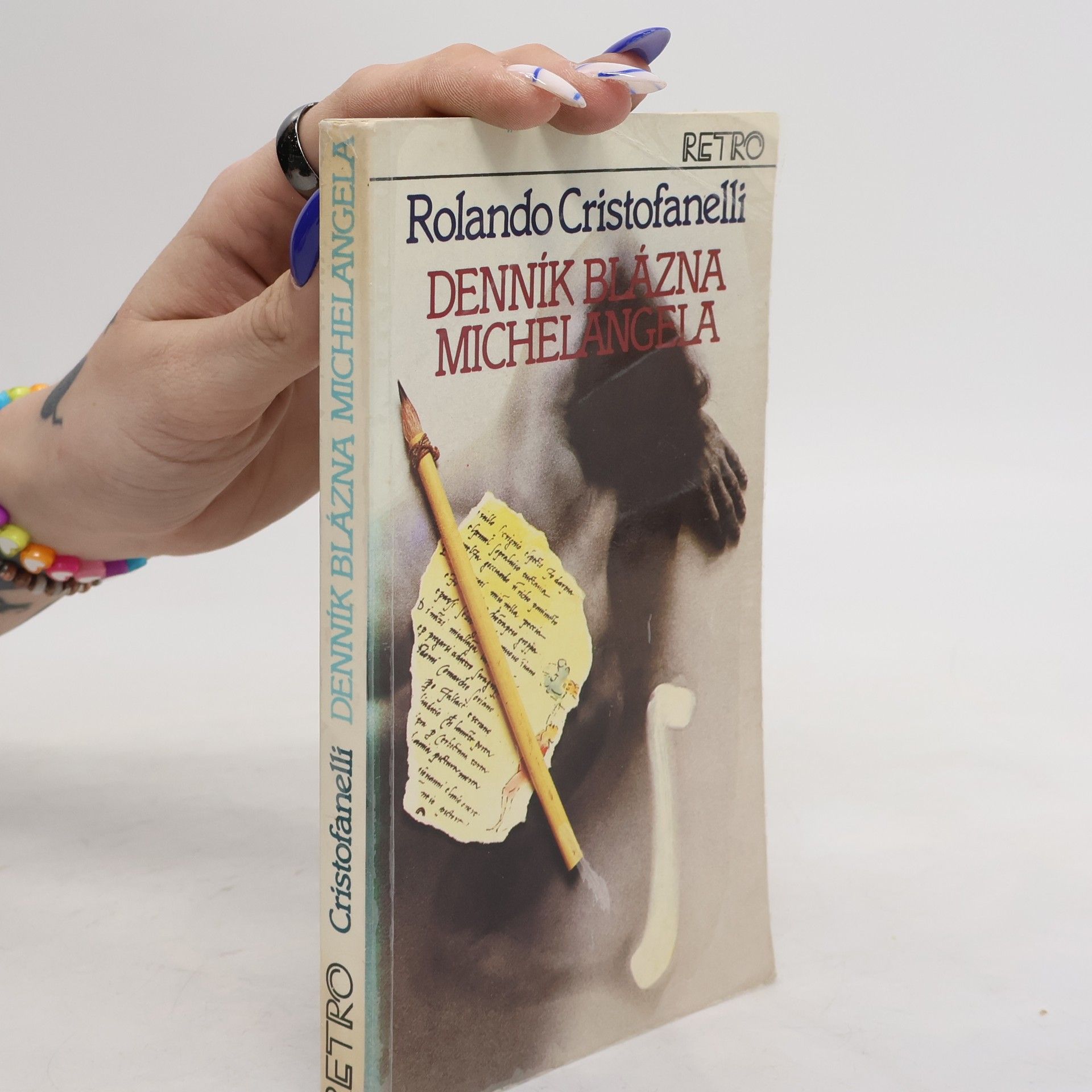 Rolando Cristofanelli Denník blázna Michelangela