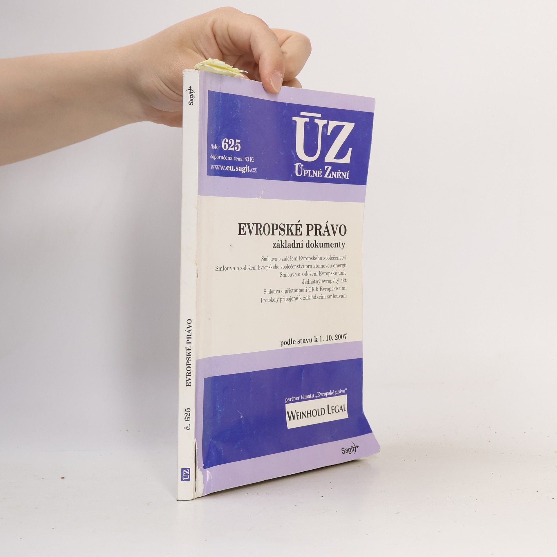 Kolektiv autorů Evropské právo: základní dokumenty