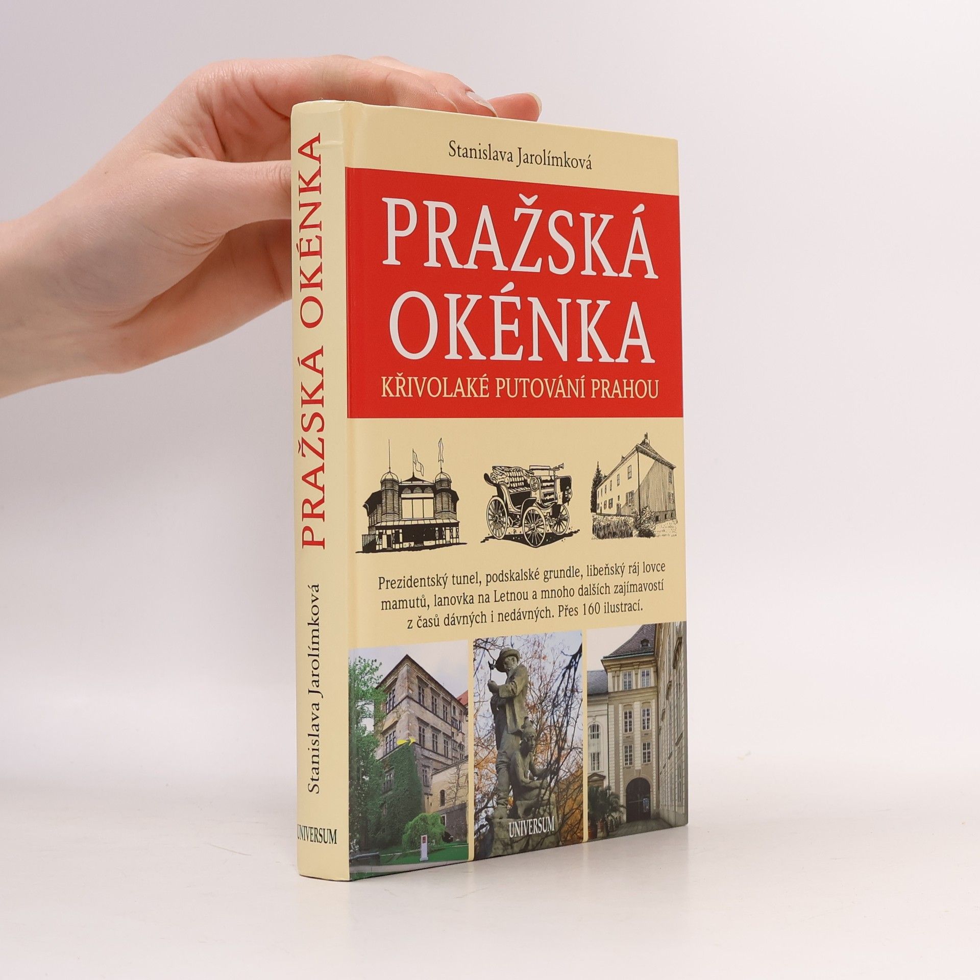 Stanislava Jarolímková Pražská okénka : křivolaké putování Prahou
