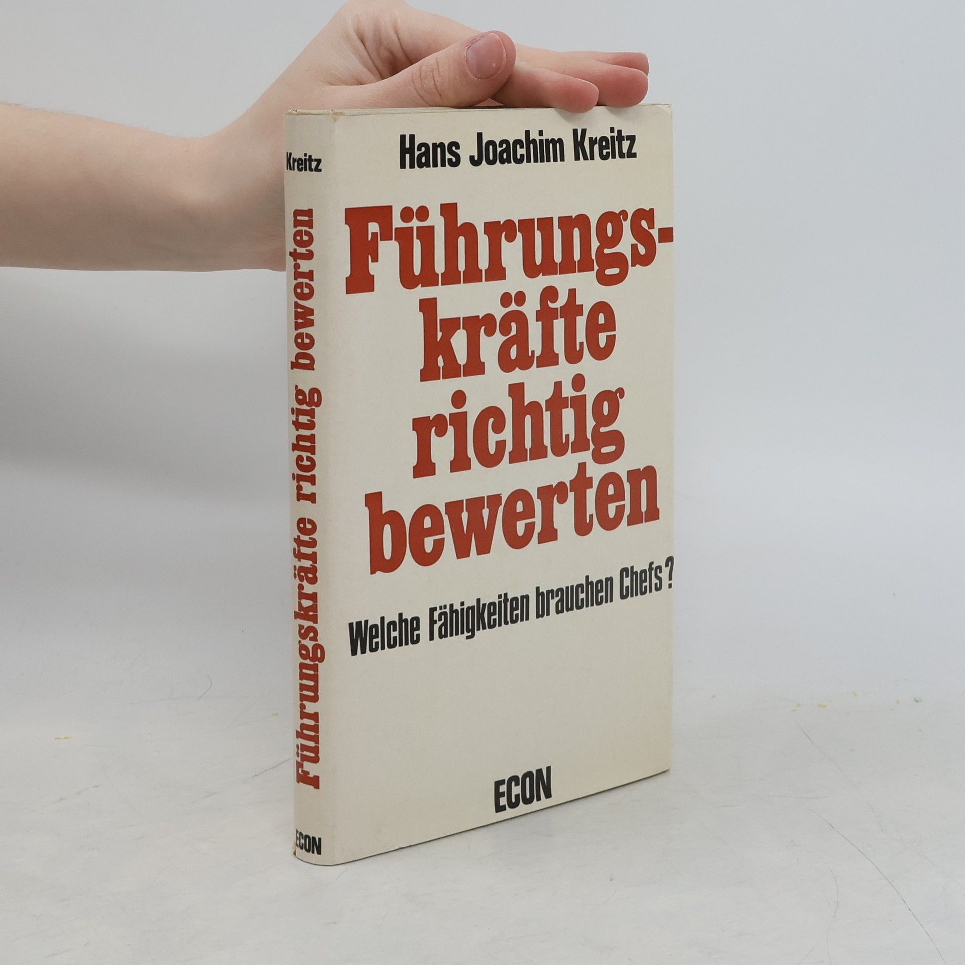 Hans Joachim Kreitz Führungskräfte richtig bewerten