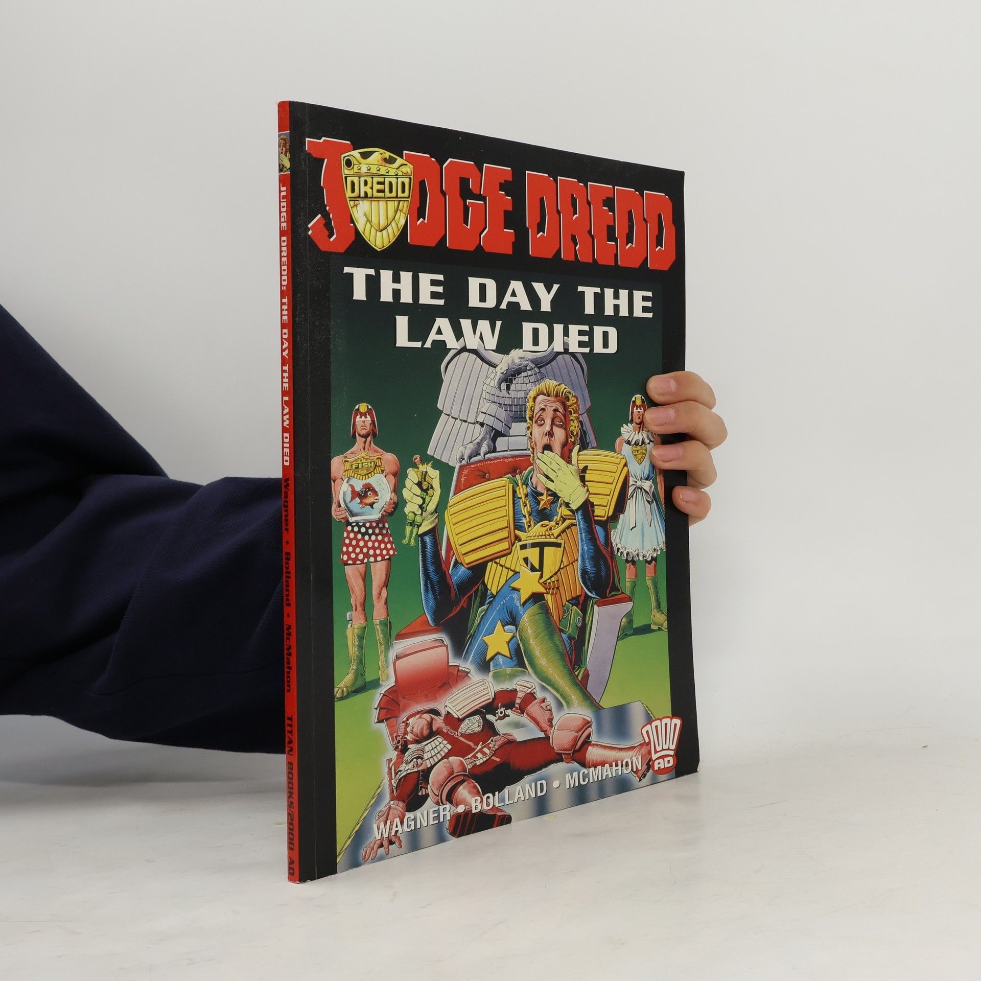 Mike McMahon Judge Dredd