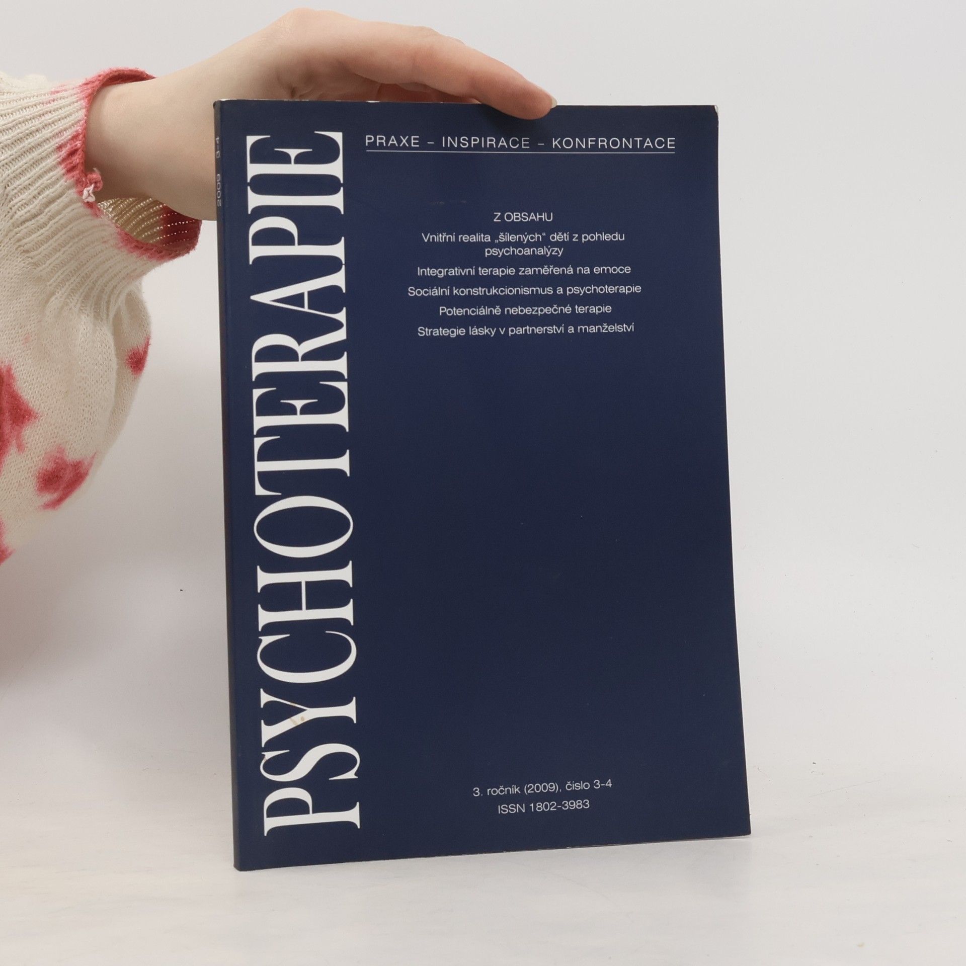 Auteurscollectief Psychoterapie 3. ročník, číslo 3-4