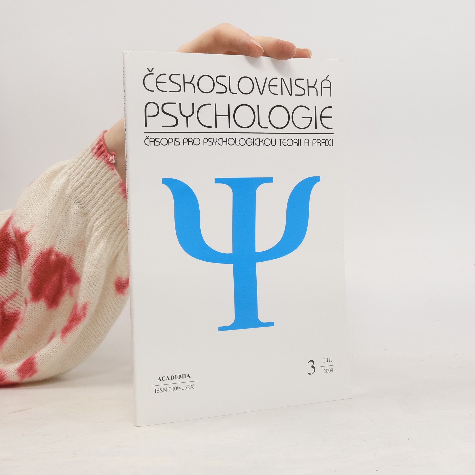 AA.VV. Československá psychologie 3/2009