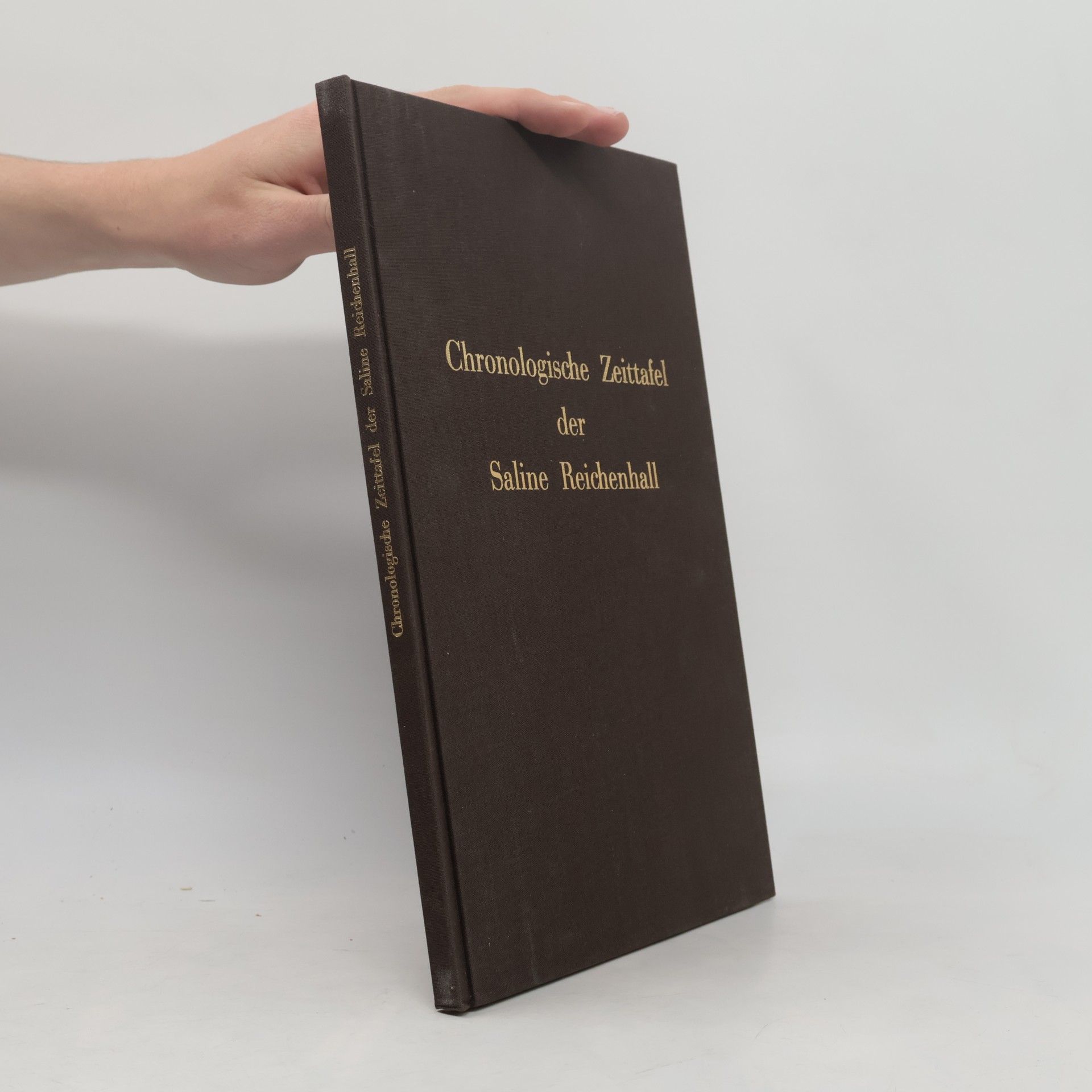 Chronologische Zeittafel der Saline Reichenhall