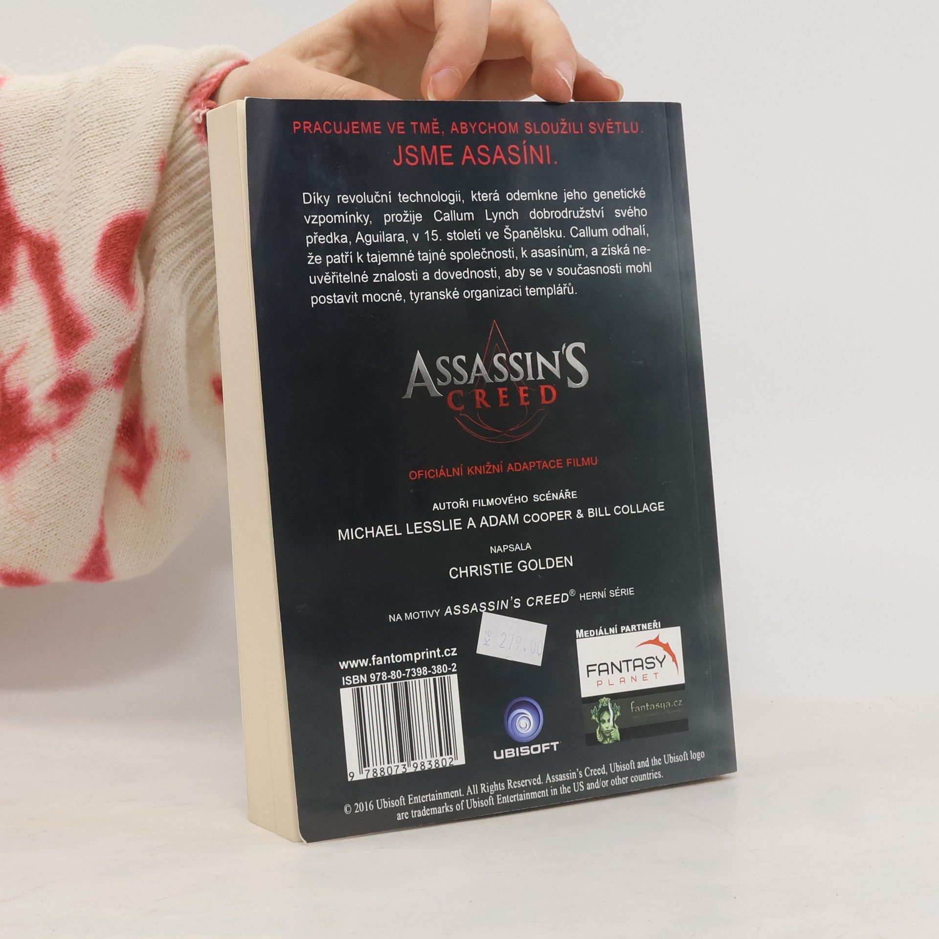 Christie Golden Assassin's Creed: Oficiální knižní adaptace filmu