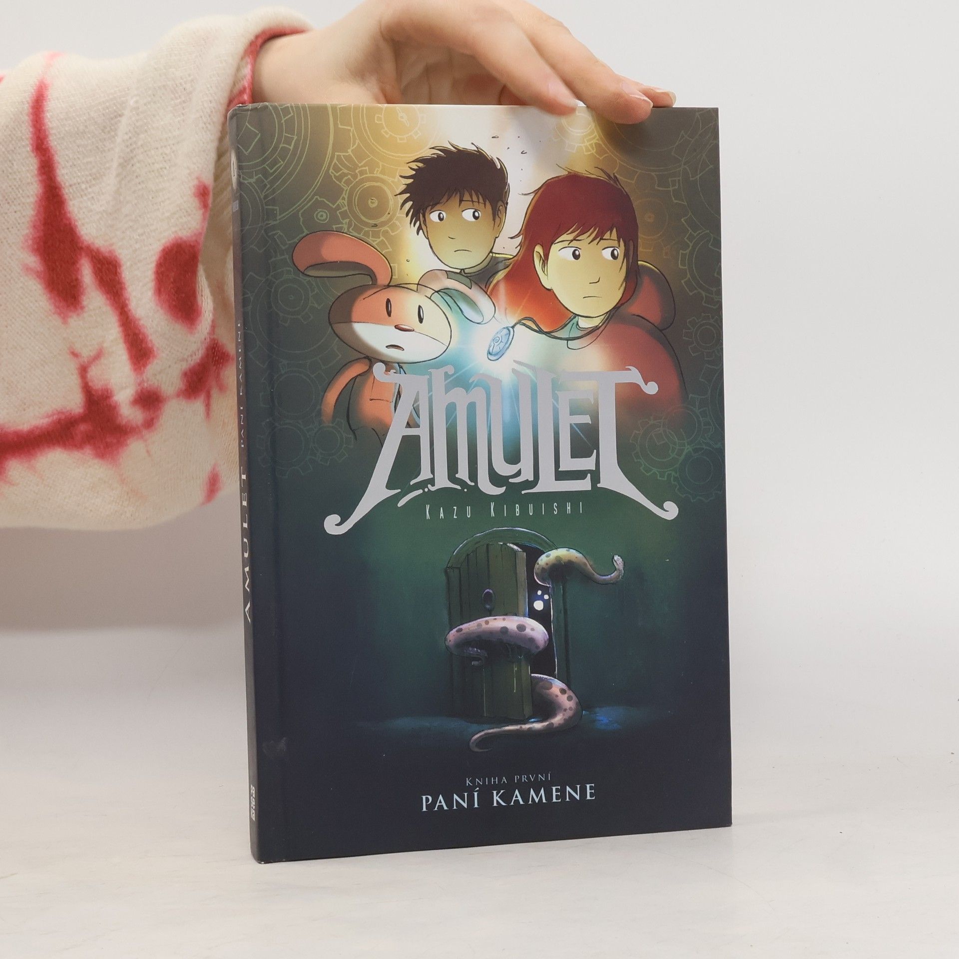 Kazu Kibuishi Paní kamene. Amulet. Kniha první
