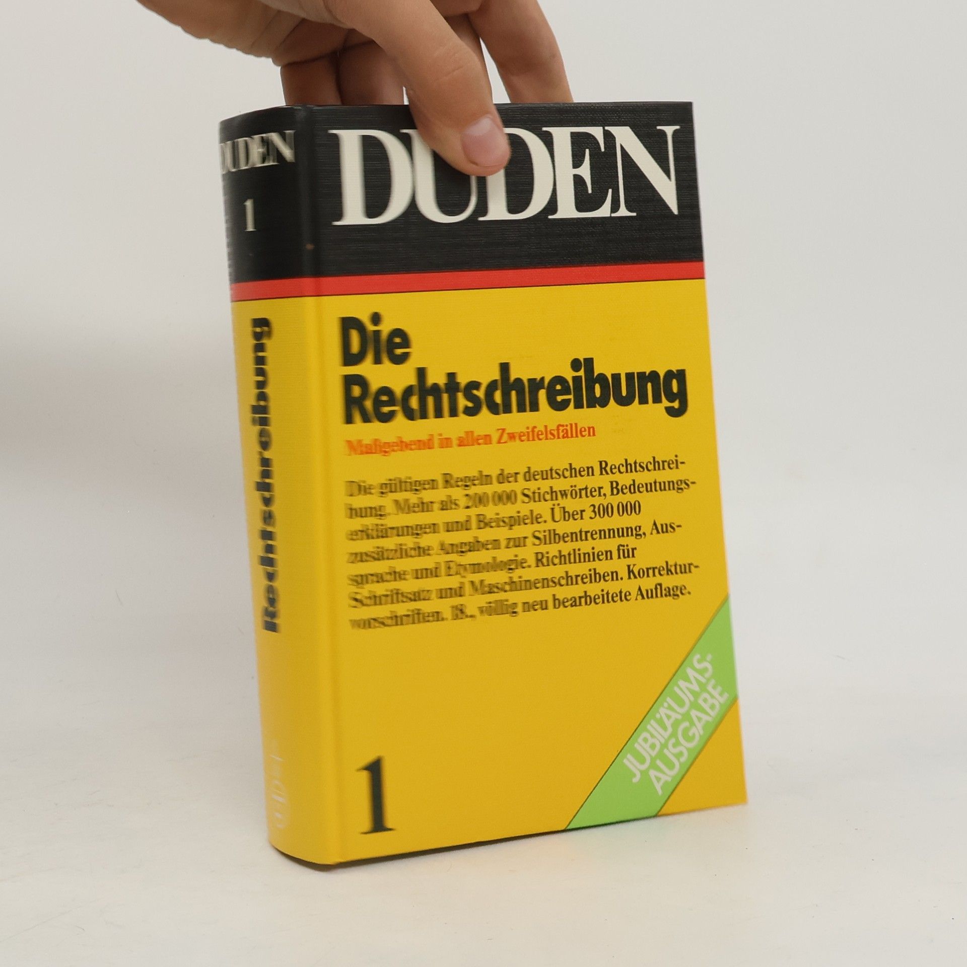Kolektiv autorů Duden. Band 1, Rechtschreibung der deutschen Sprache und der Fremdwörter
